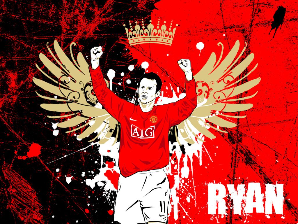 1024x768 Ryan Giggs Giggs Wallpaper