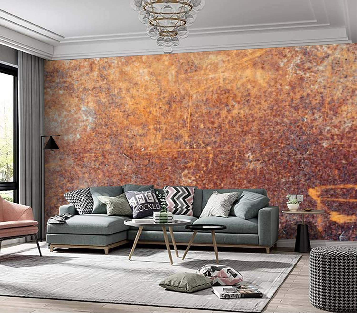 1500x1315 XZBLCMWYBYYYQ Old Grunge Rustic Metal Texture Use For Peel & Stick Wallpaper Removable Self Adhesive Large Wallpaper Roll 3D Wall Mural Sticker Home Decor For Living Room Bedroom