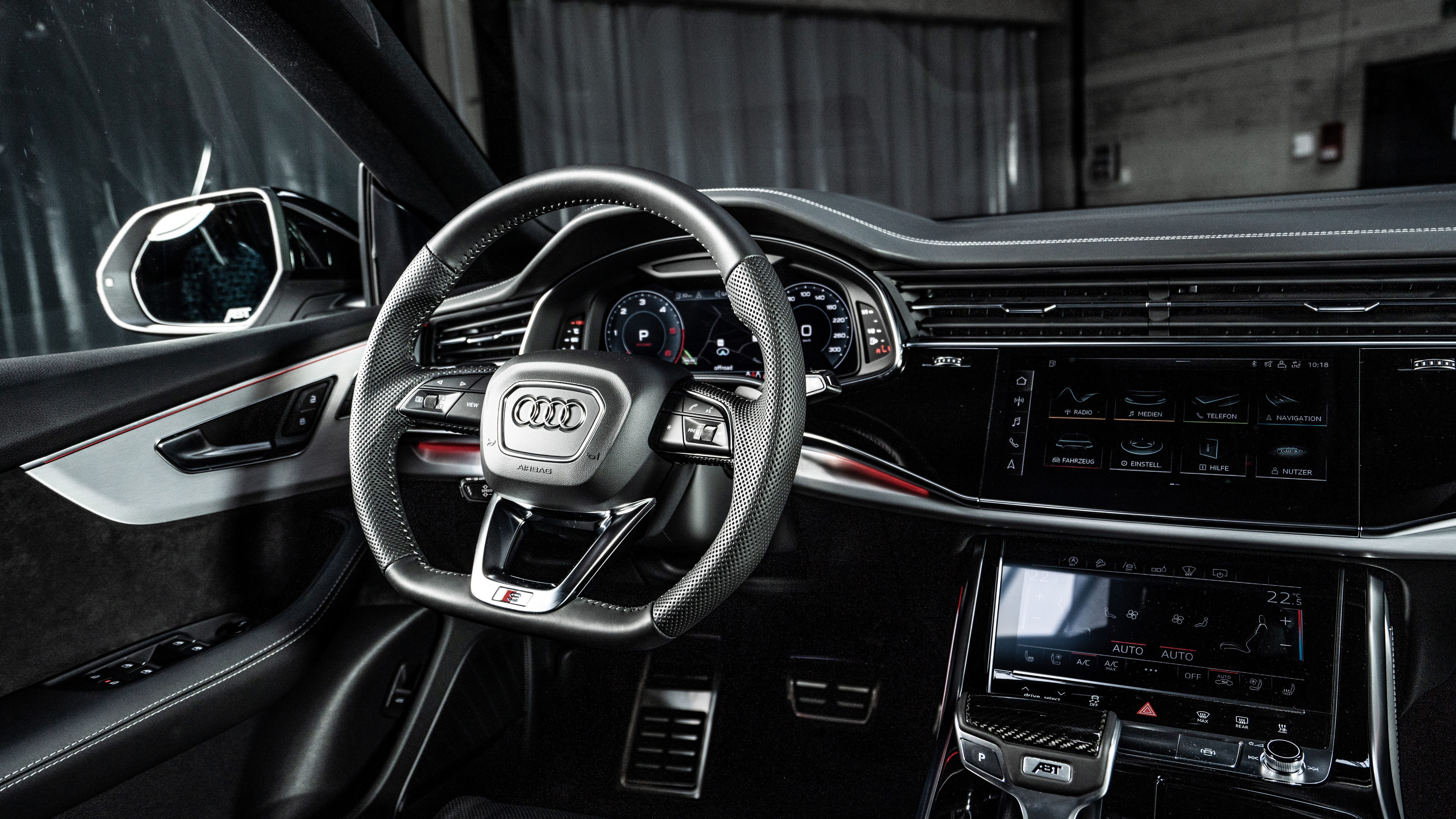 7680x4320 Audi Interior Wallpaper