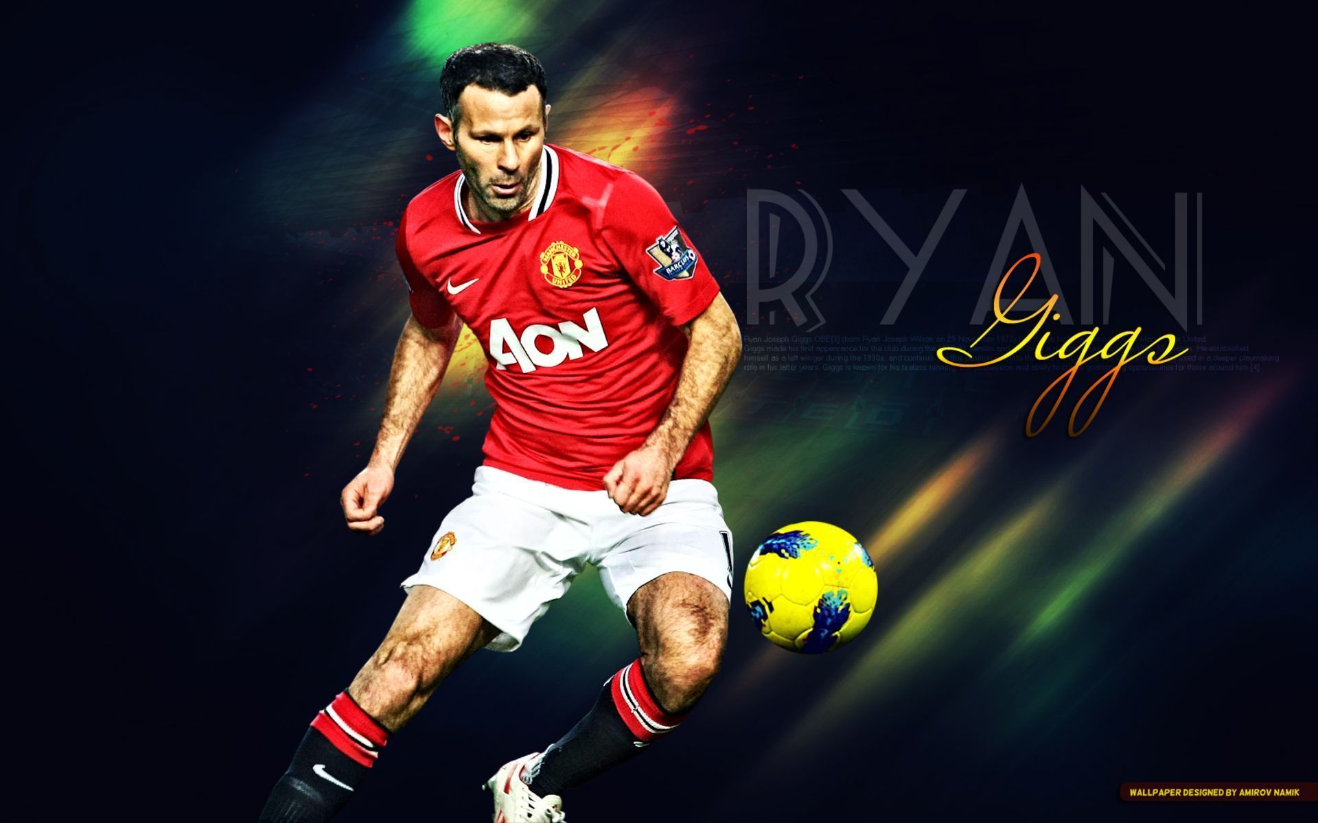 1920x1200 Download Ryan Giggs wallpaper for mobile phone, free Ryan Giggs HD picture