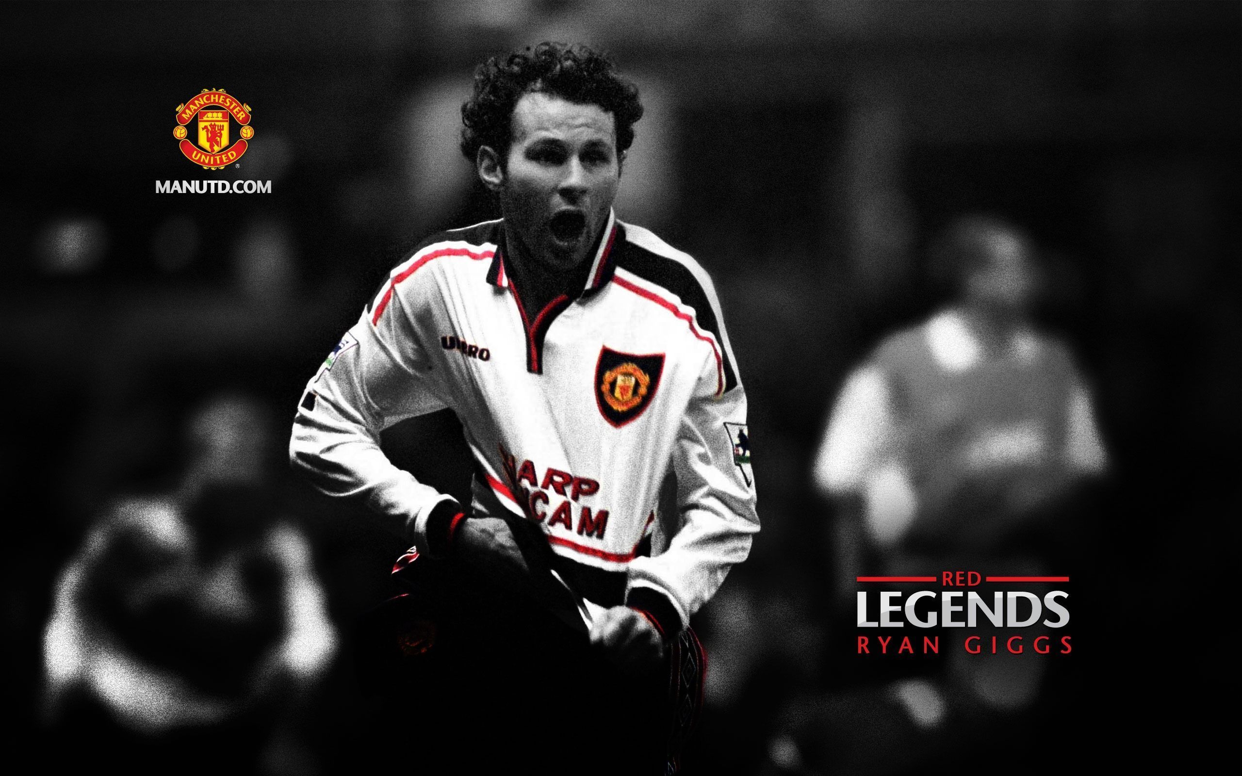2560x1600 Ryan Giggs Red Legends Manchester United Wallpaper
