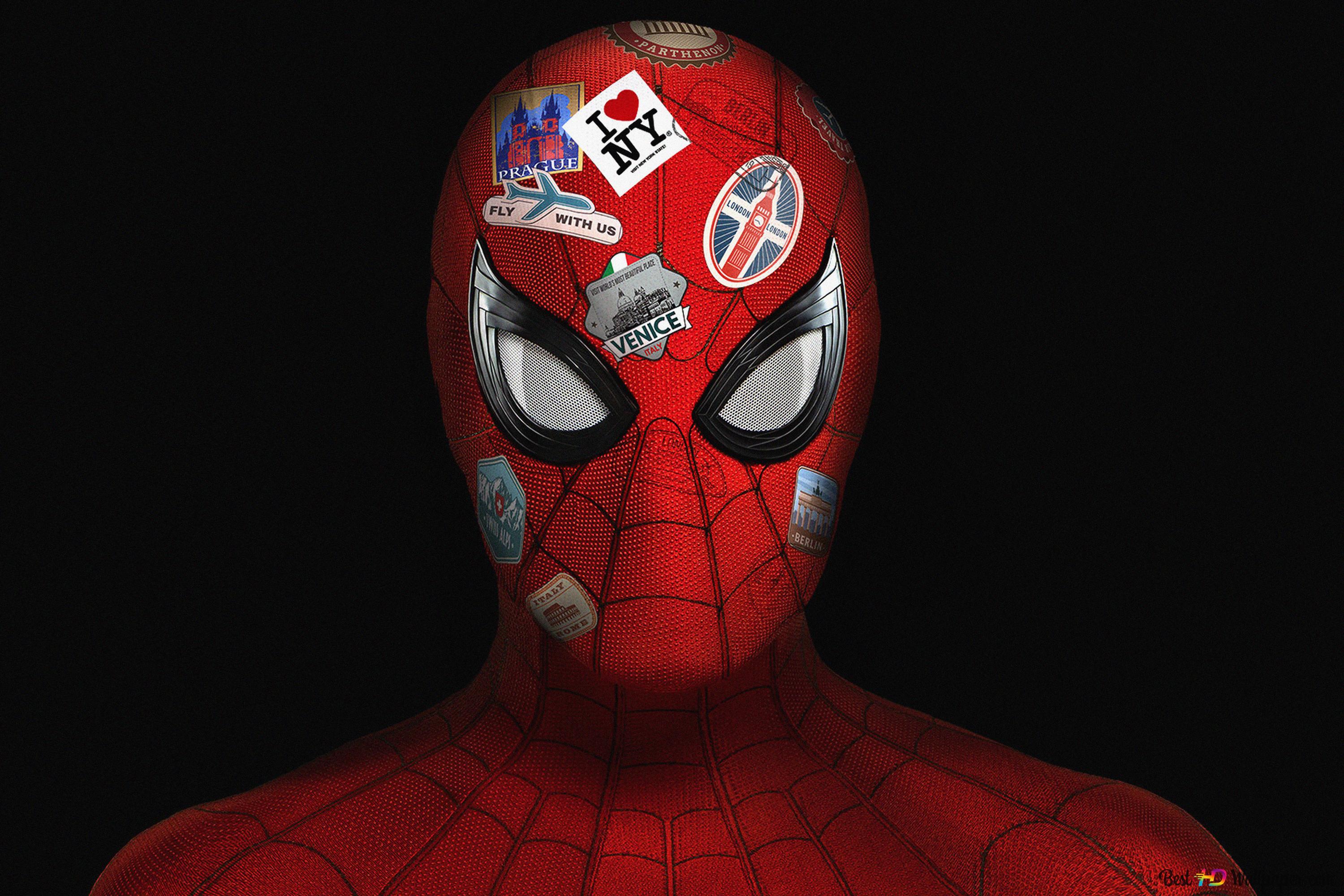 3000x2000 Spider Man And His Real Life Style Shown On His Face 4K wallpaper download