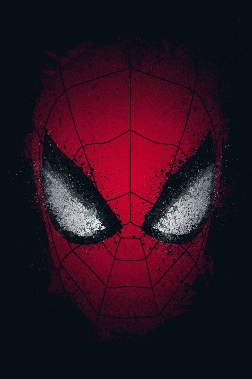 867x1300 Spider inside Wall Mural