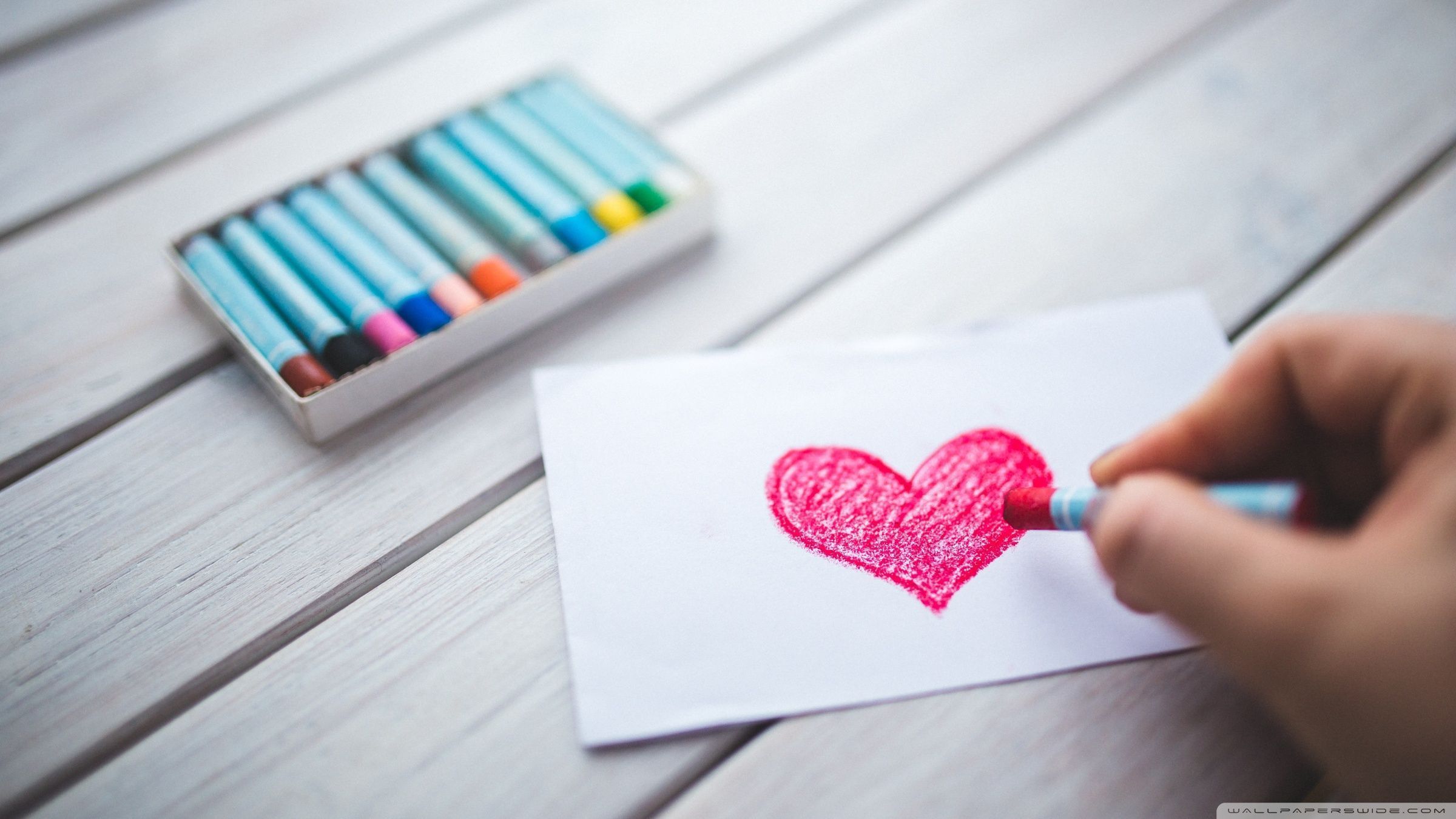 2400x1350 Drawing A Heart Ultra HD Desktop Background Wallpaper for 4K UHD TV : Widescreen & UltraWide Desktop & Laptop : Tablet