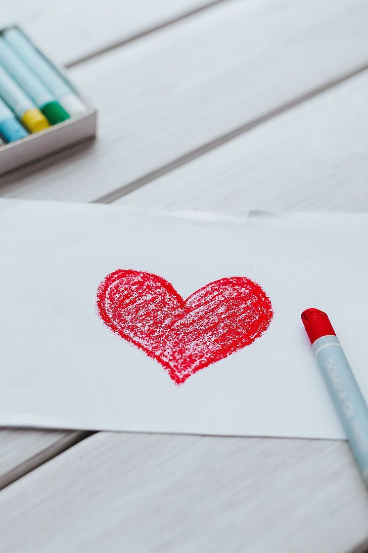 Draw Heart Wallpapers - Top Free Draw Heart Backgrounds - WallpaperAccess