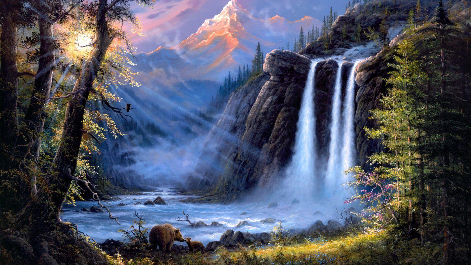 Nature Art Wallpapers - Top Free Nature Art Backgrounds - WallpaperAccess