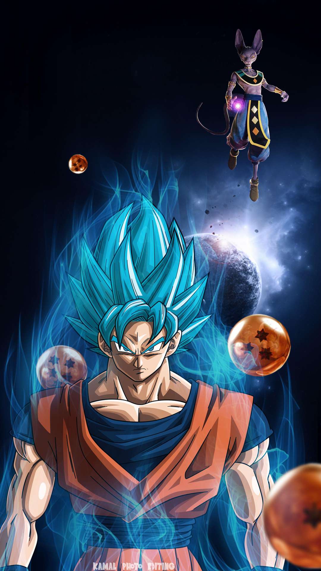 1080x1920 Goku Wallpaper for iPhone and Android