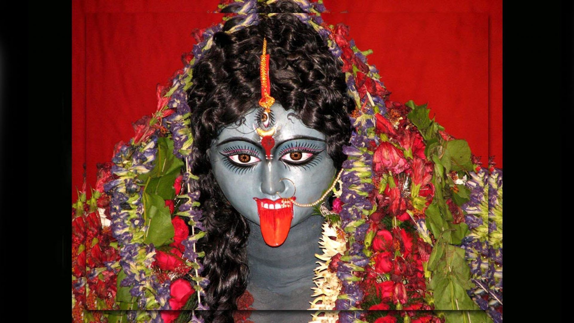 1920x1080 Maa Kali Face Wallpaper Full Size HD HD Wallpaper