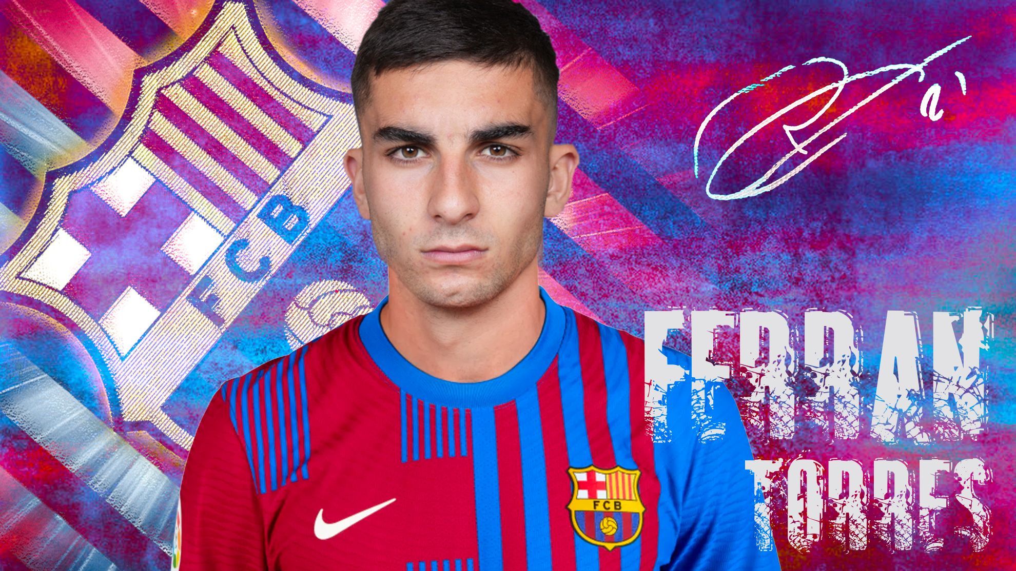 1980x1114 Barcelona: Ferran Torres signs for Barcelona
