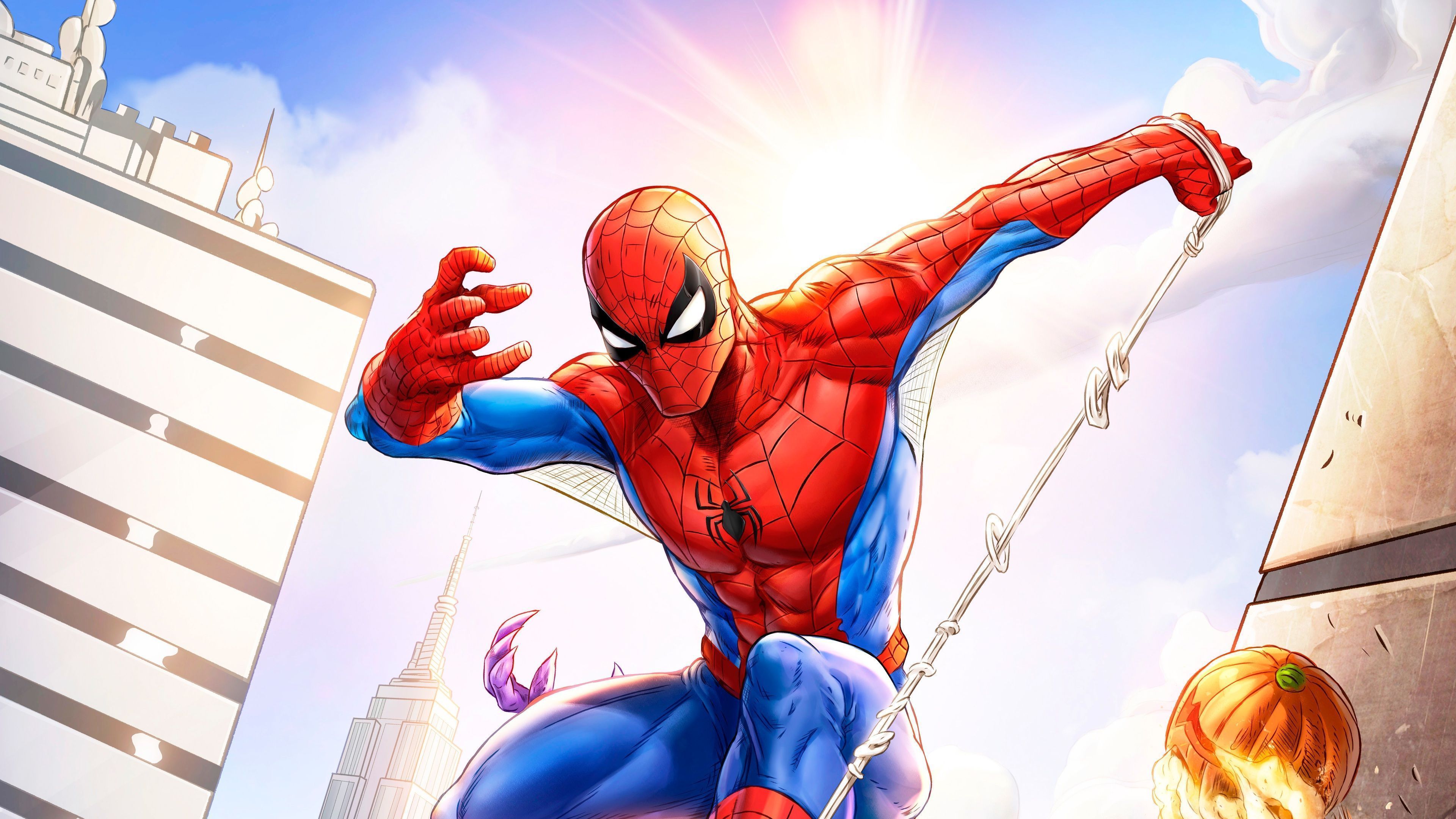 3840x2160 Wallpaper 4k 5k Spiderman 2018 Wallpaper