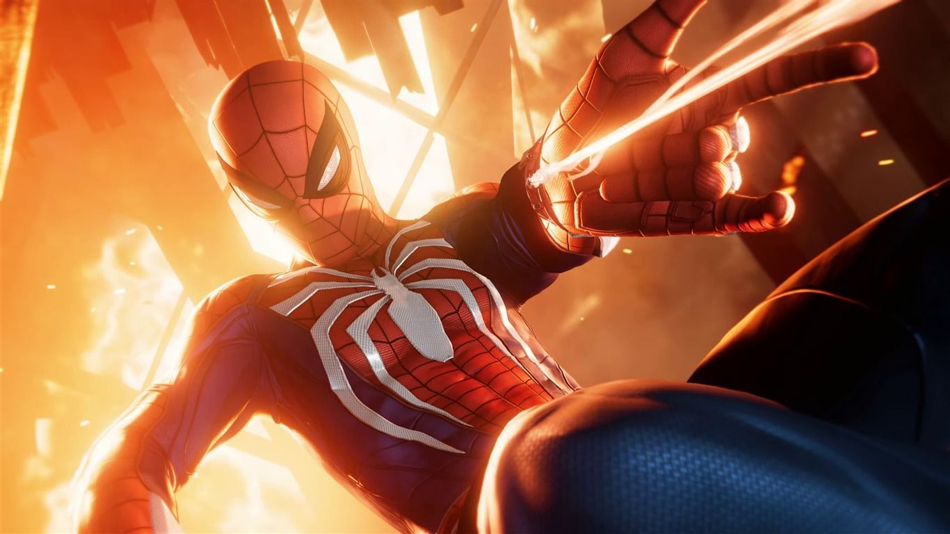 1366x768 Spider Man HD Game Screenshot