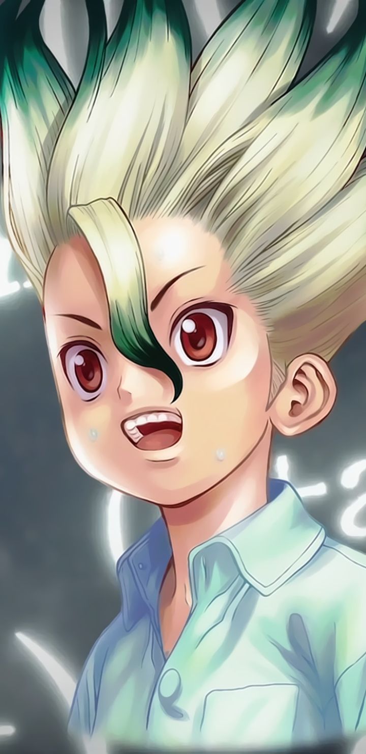720x1480 Mobile wallpaper: Anime, Dr Stone, Senku Ishigami, 1378420 download the picture for free