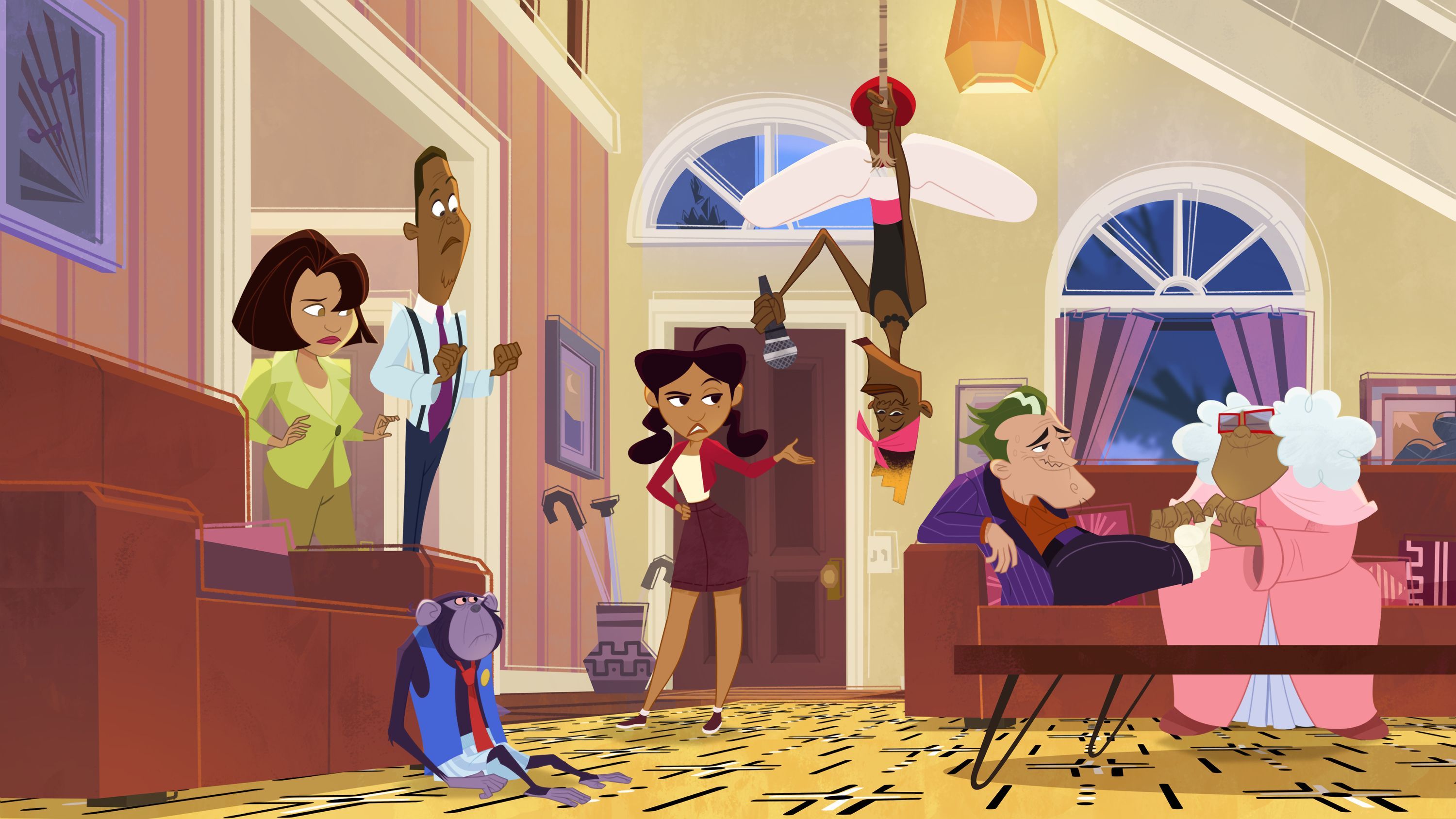 3000x1688 TV Show The Proud Family: Louder and Prouder HD Wallpaper