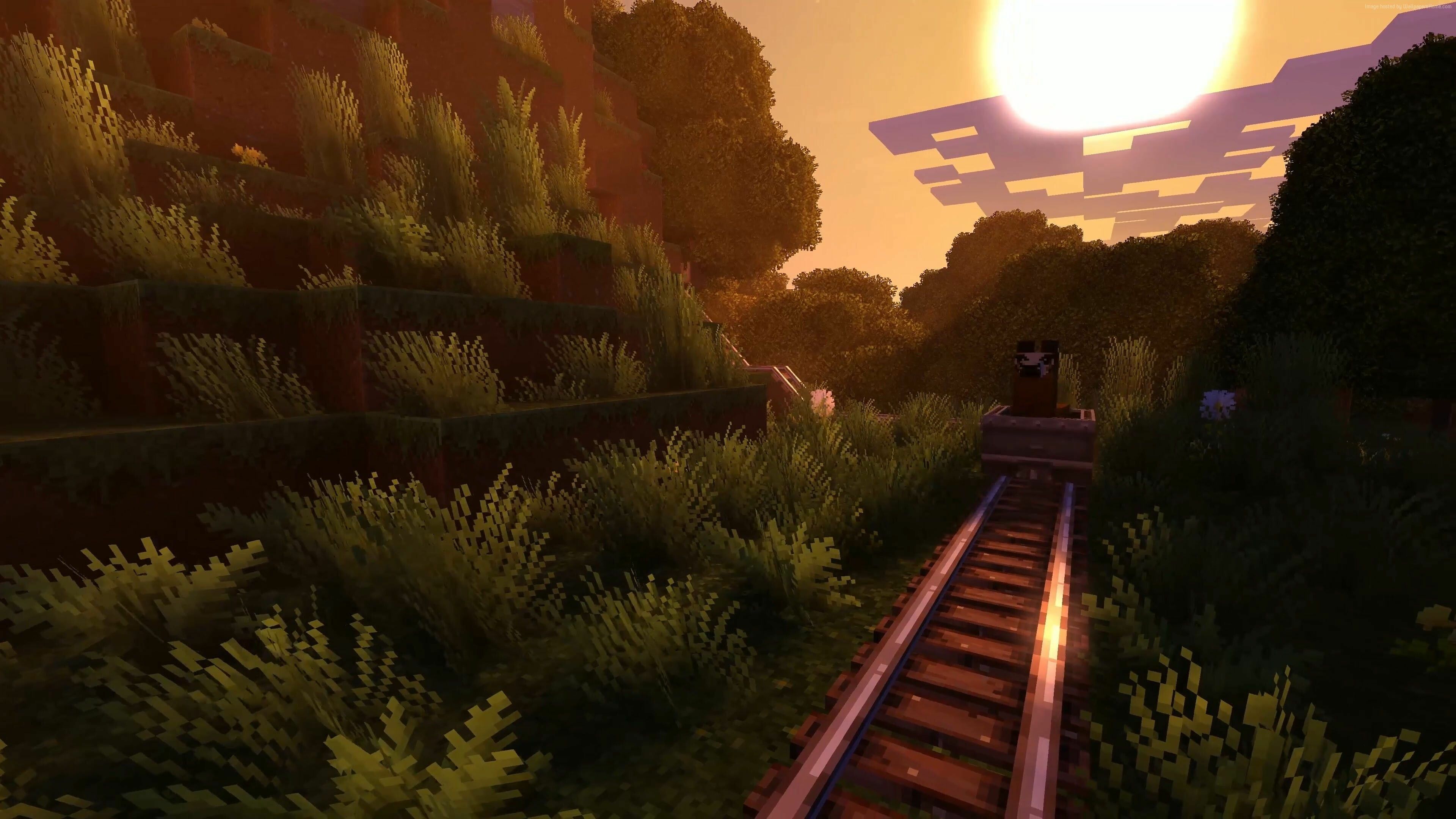 3840x2160 Minecraft Wallpaper (image inside)
