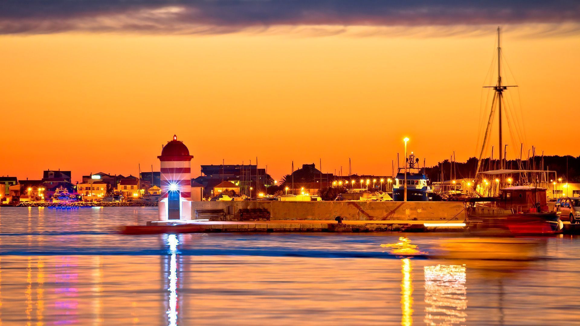 1920x1080 Zadar, Croatian sailing routes