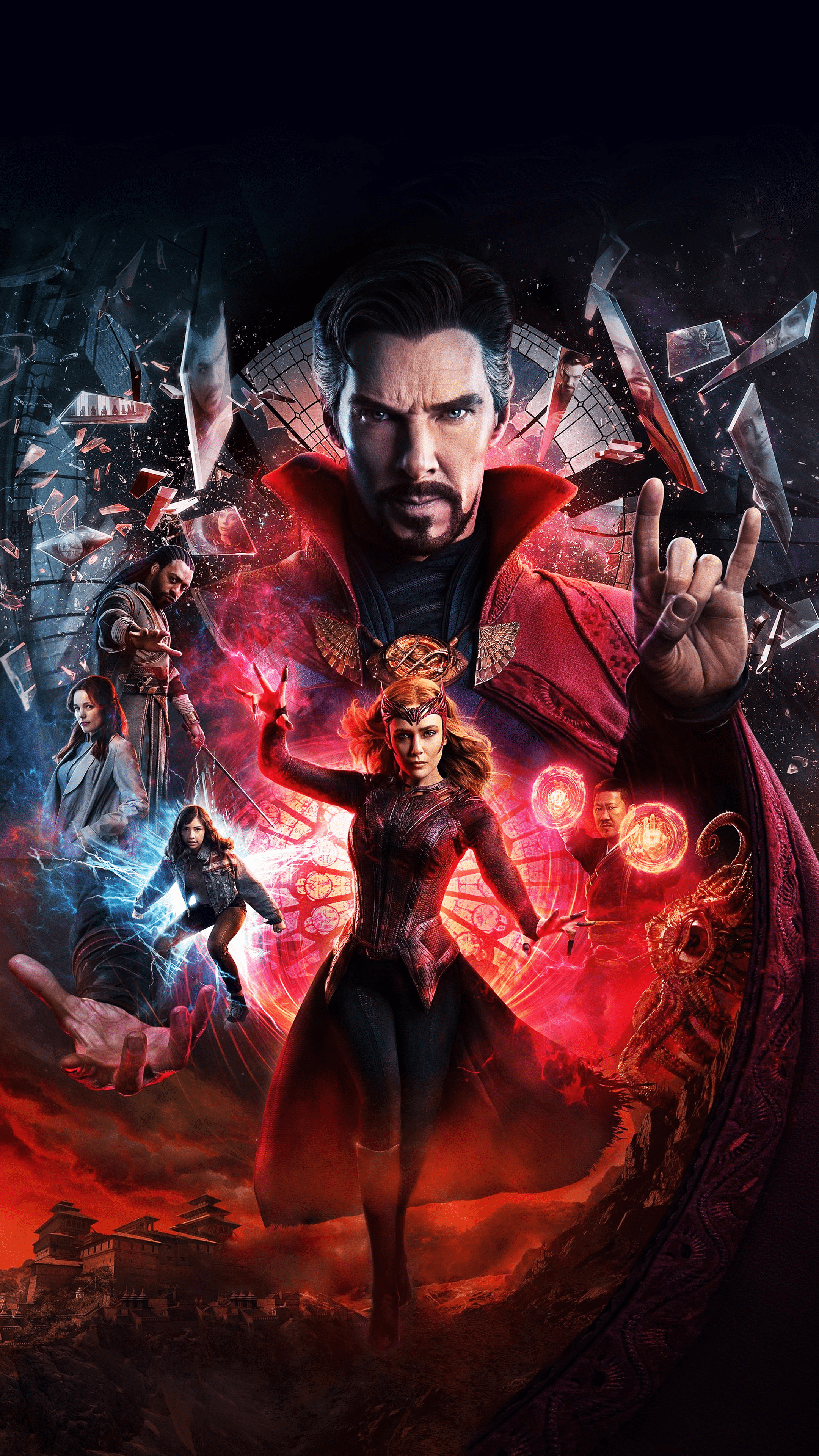 2160x3840 One more Dr Strange poster I cleaned and converted to a textless poster and mobile wallpaper (2022)