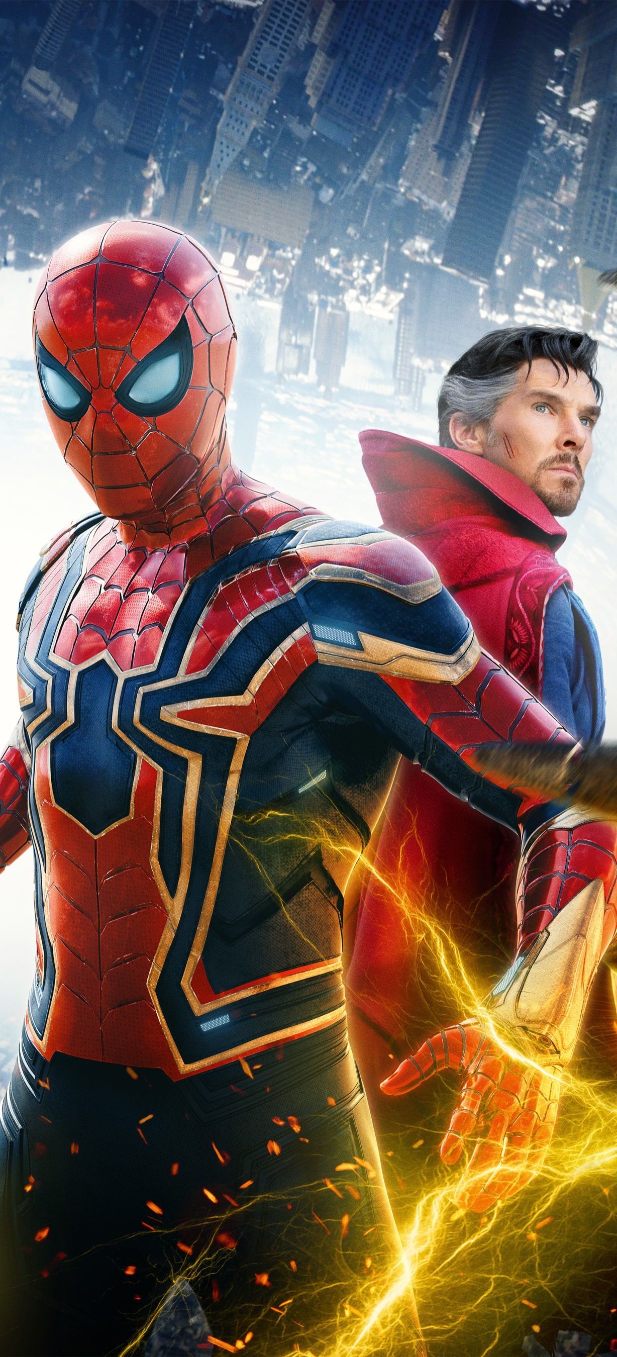1228x2700 Wallpaper / Movie Spider Man: No Way Home Phone Wallpaper, Doctor Strange, Spider Man, 1228x2700 Free Download