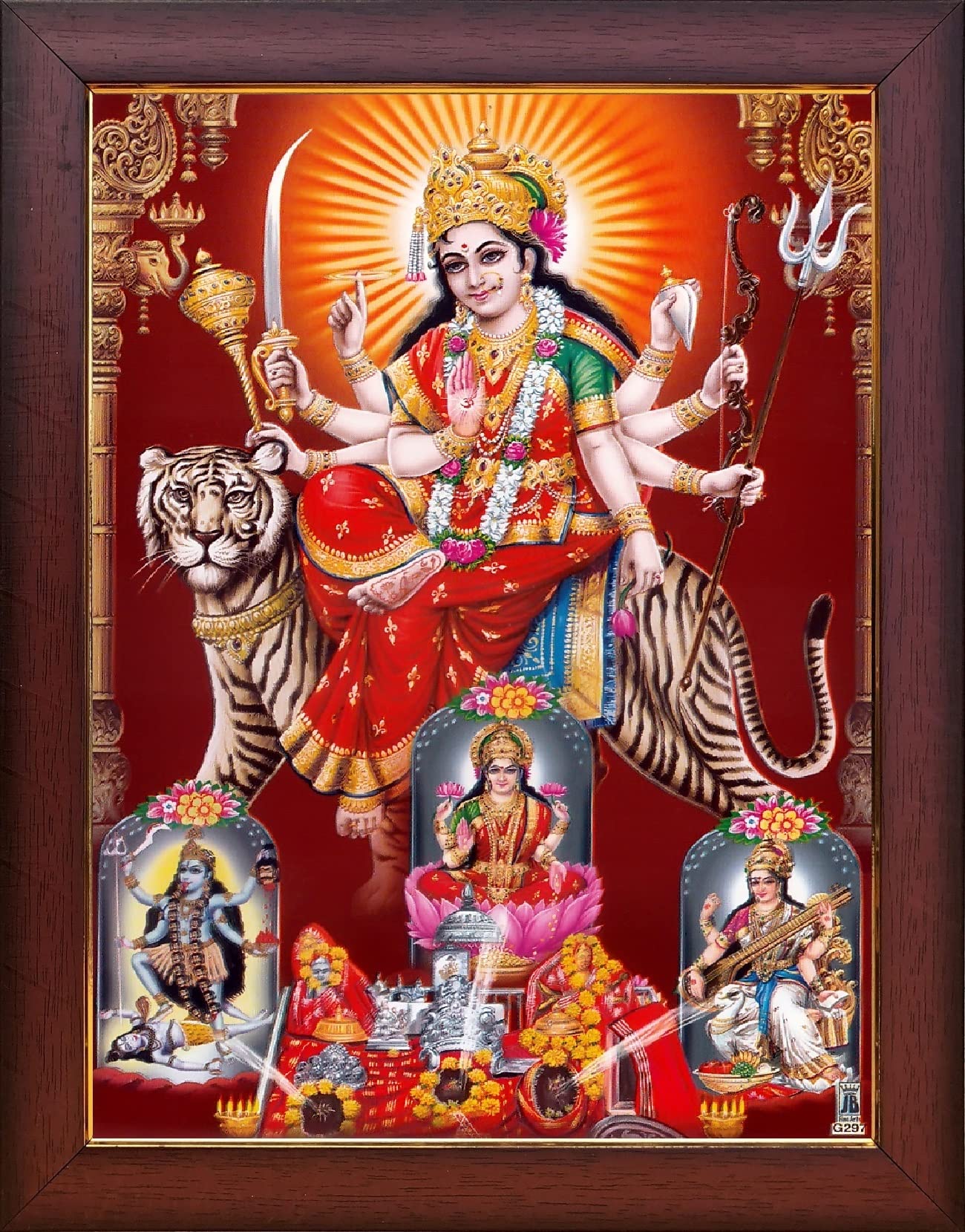 Durga Devi Wallpapers - Top Free Durga Devi Backgrounds - WallpaperAccess