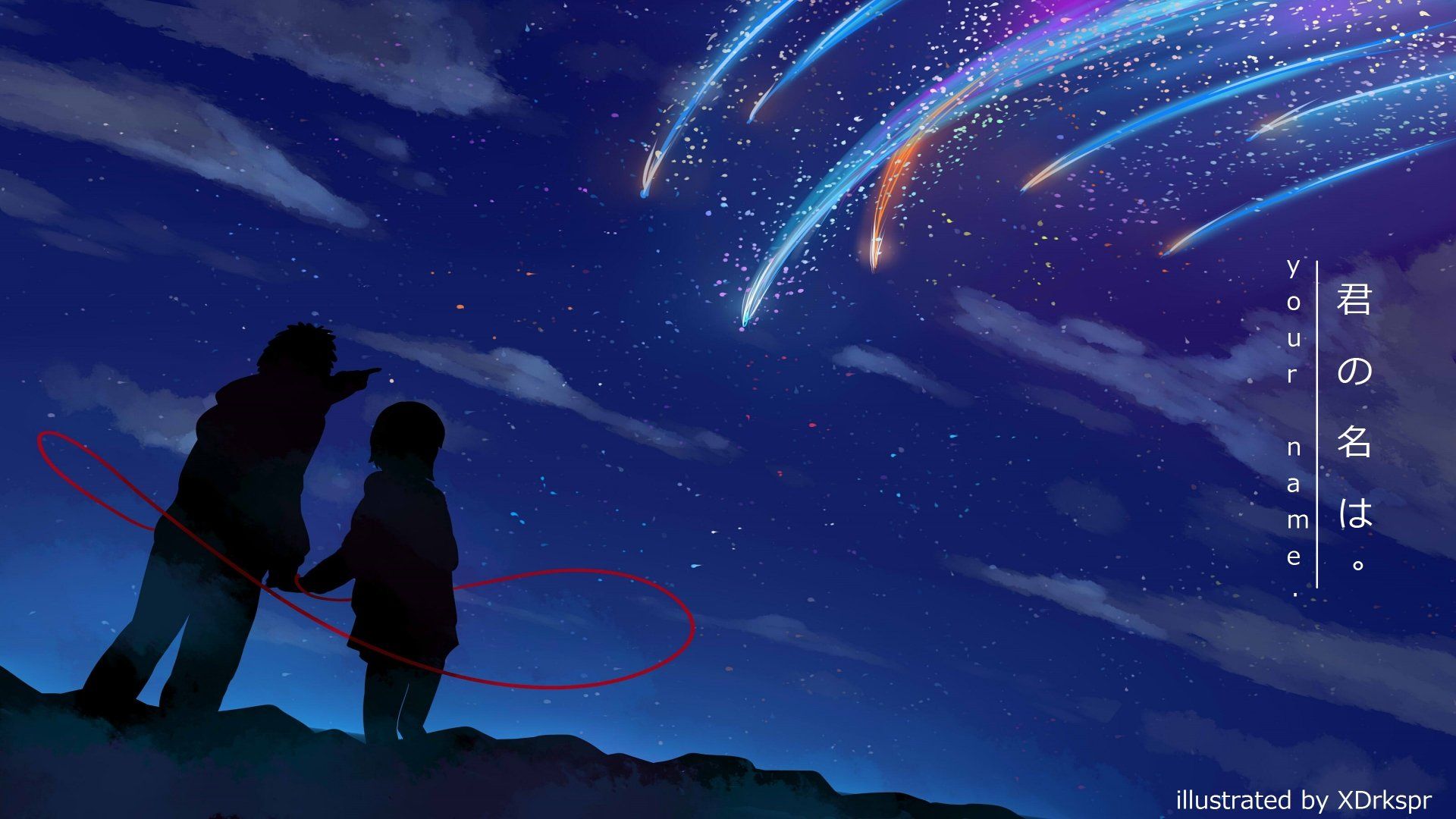 1920x1080 Anime Your Name. 4k Ultra HD Wallpaper