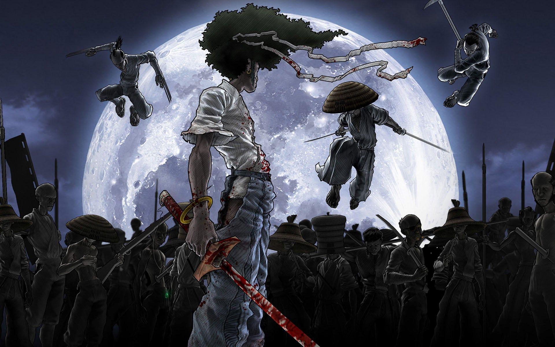 1920x1200 free desktop wallpaper downloads afro samurai