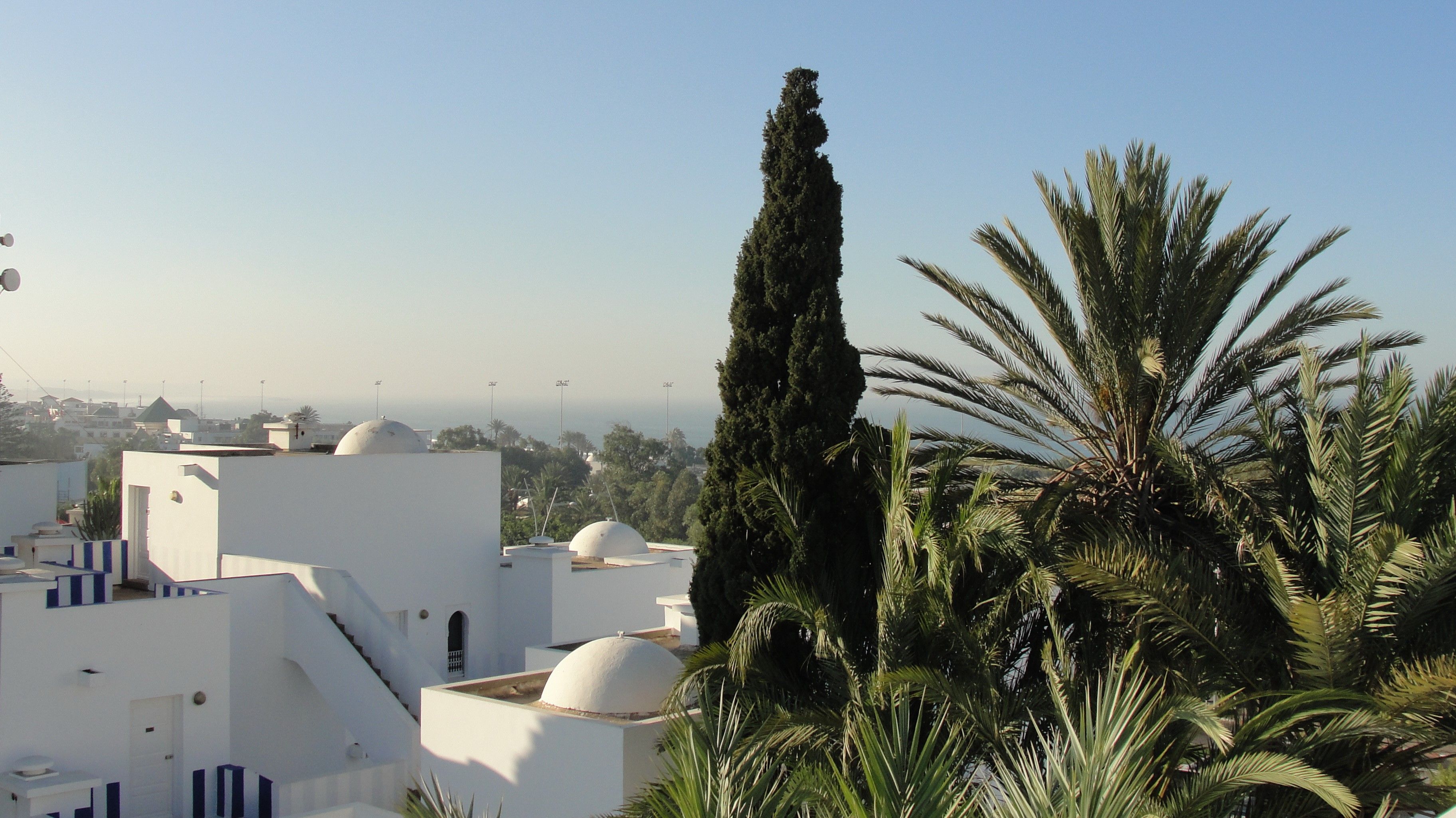 3648x2050 Agadir, Houses, Sky, Morocco Gallery HD Wallpaper