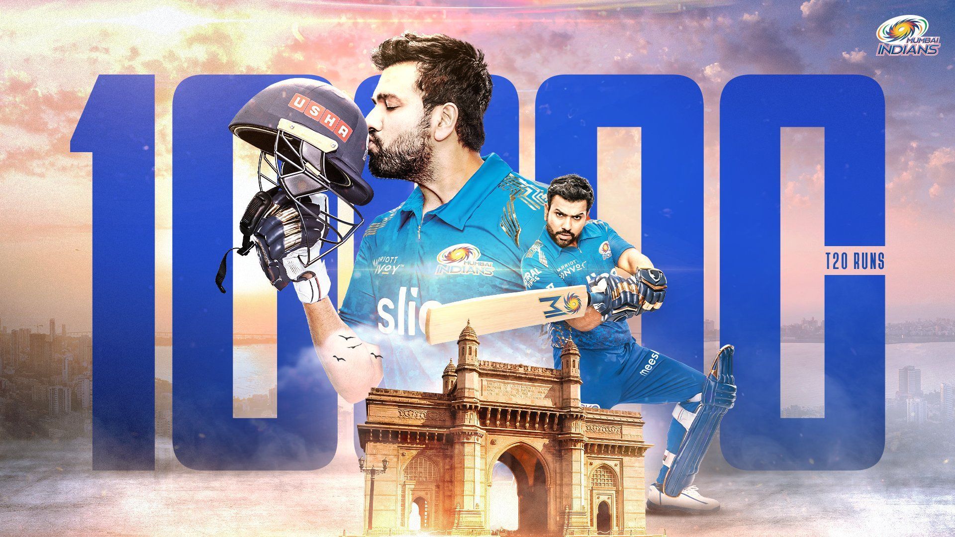 Rohit Sharma Ipl Wallpapers - Top Free Rohit Sharma Ipl Backgrounds 