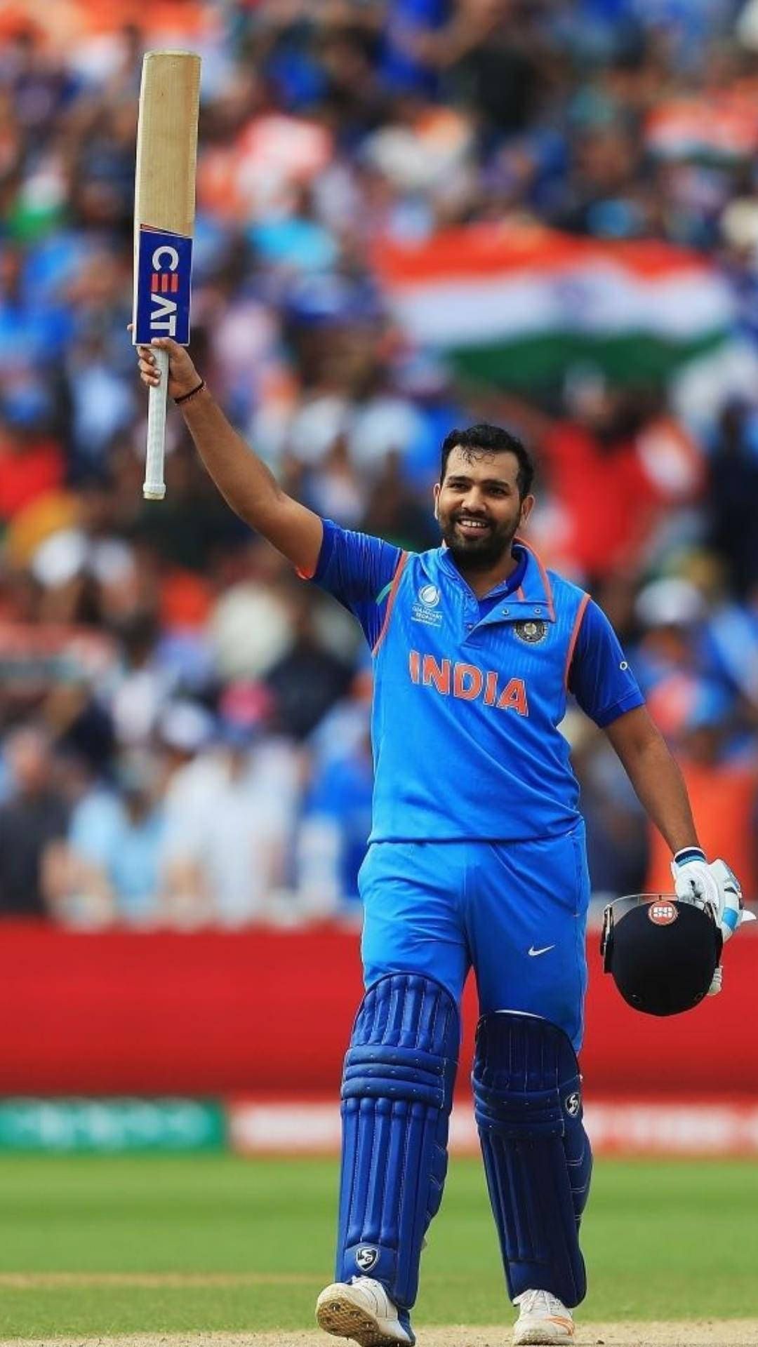 1080x1920 Download Rohit Sharma Team India Wallpaper