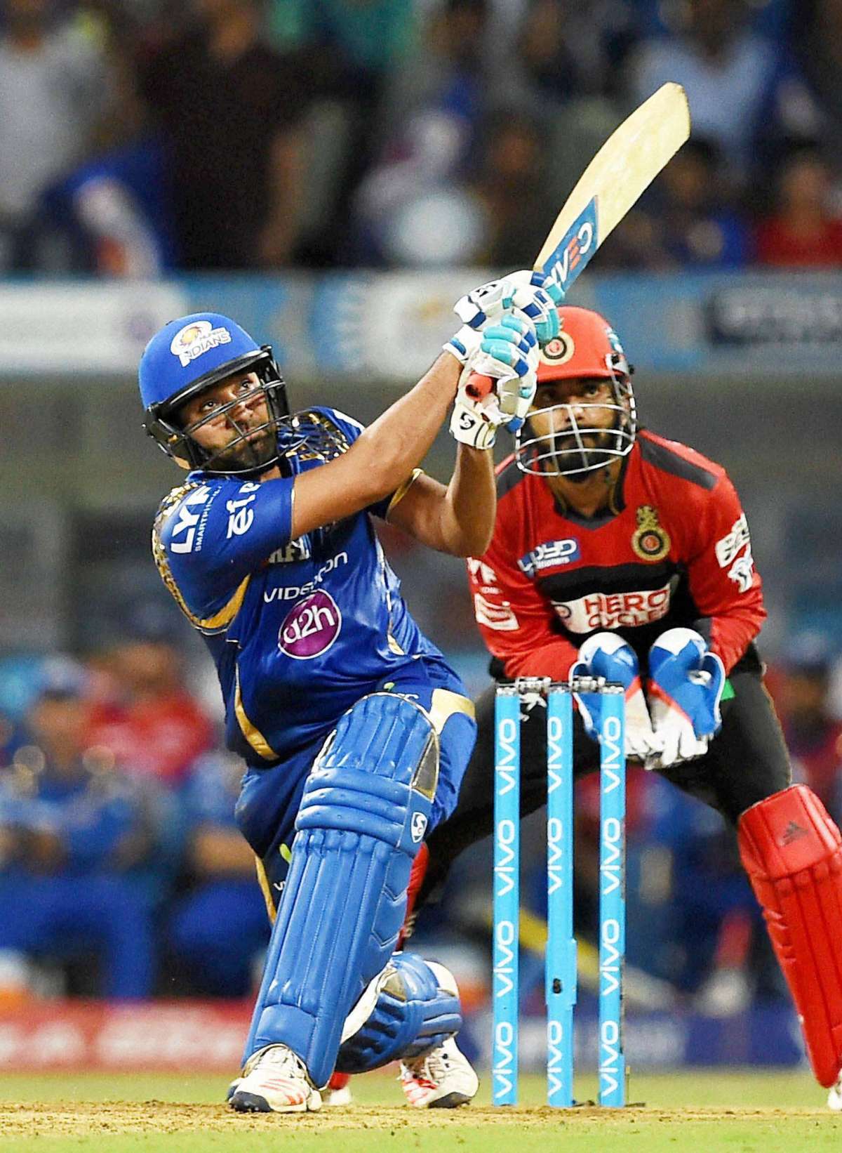 1200x1642 IPL 9: Rohit Sharma, Kieron Pollard Blast RCB As MI Win By Six Wickets