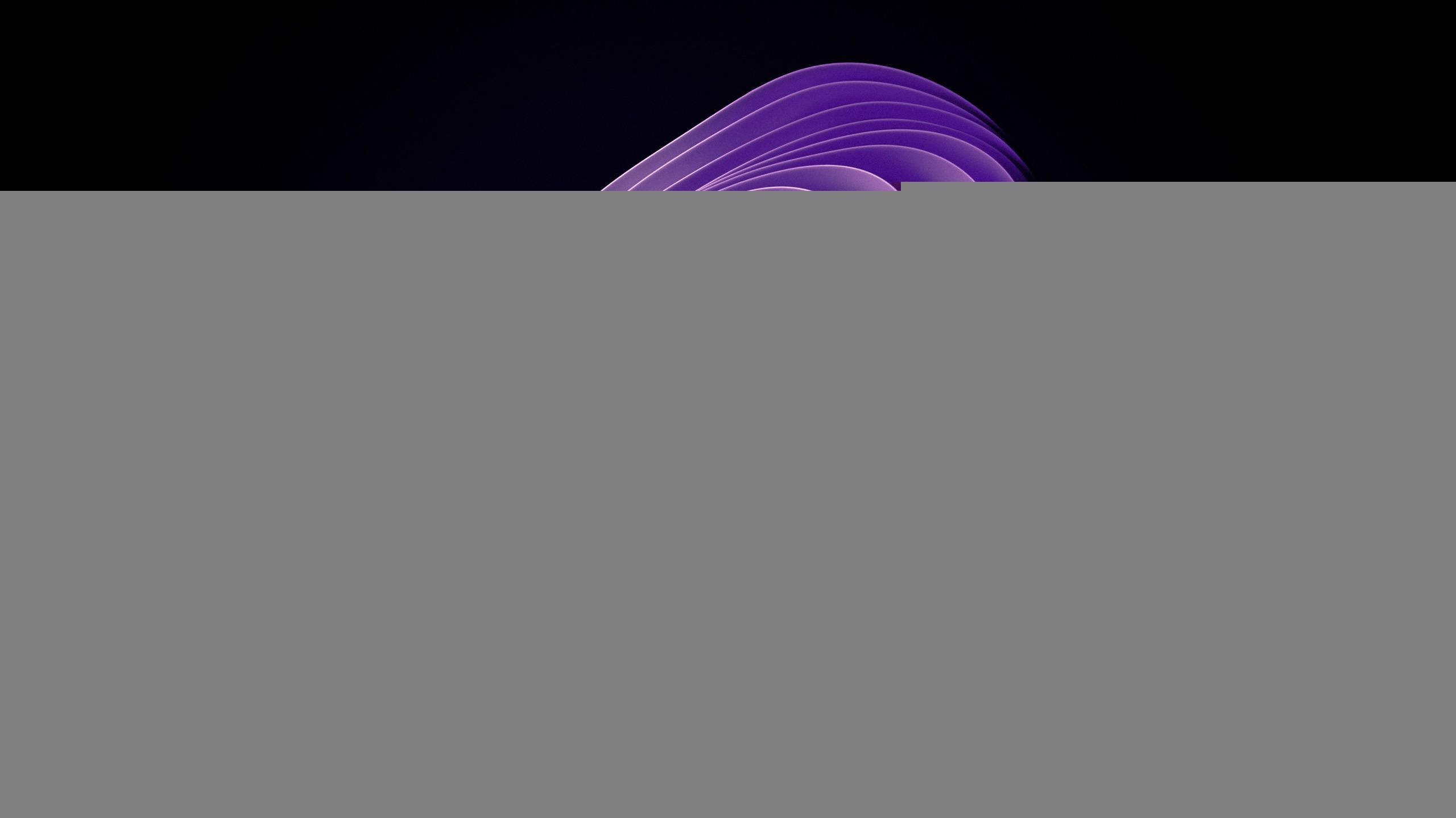 2560x1440 Windows 11 AMOLED Purple abstract 4K Wallpaper