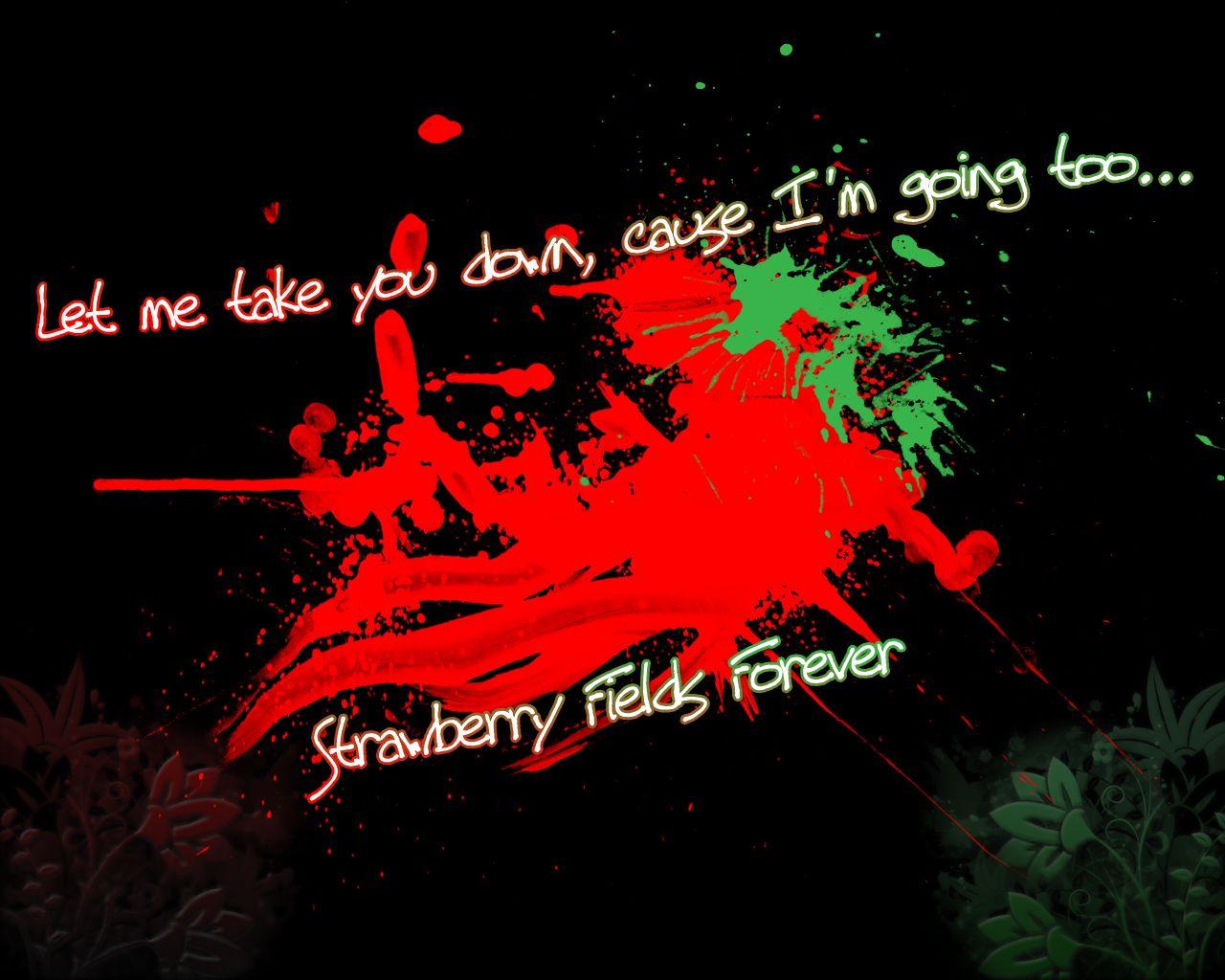 1280x1024 Strawberry Fields Forever