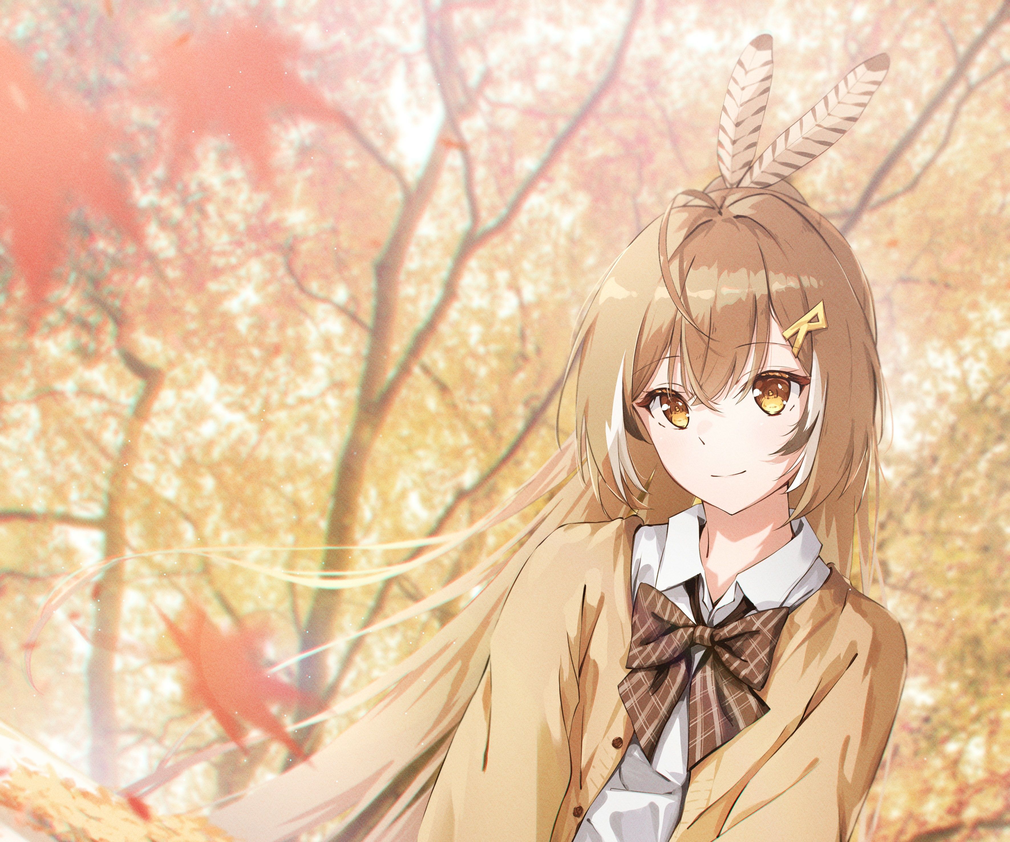 3541x2951 Virtual Youtuber HD, Nanashi Mumei, Hololive Gallery HD Wallpaper