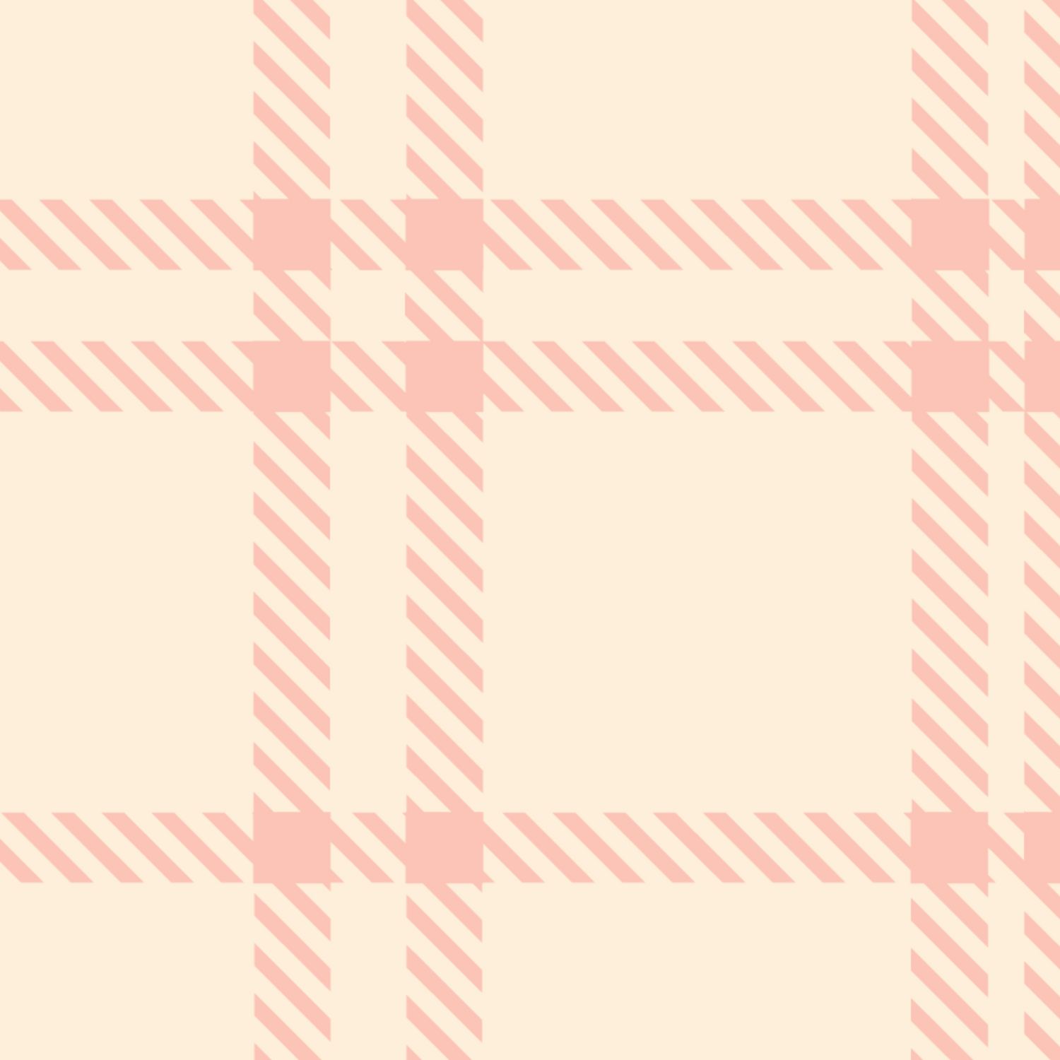 1500x1500 Classic Plaid Wallpaper and Ivory