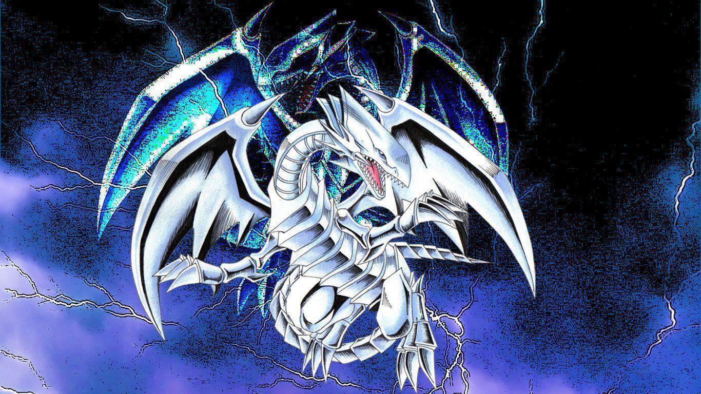 Blue Eyes White Dragon Yu Gi Oh 4K Wallpaper 42361