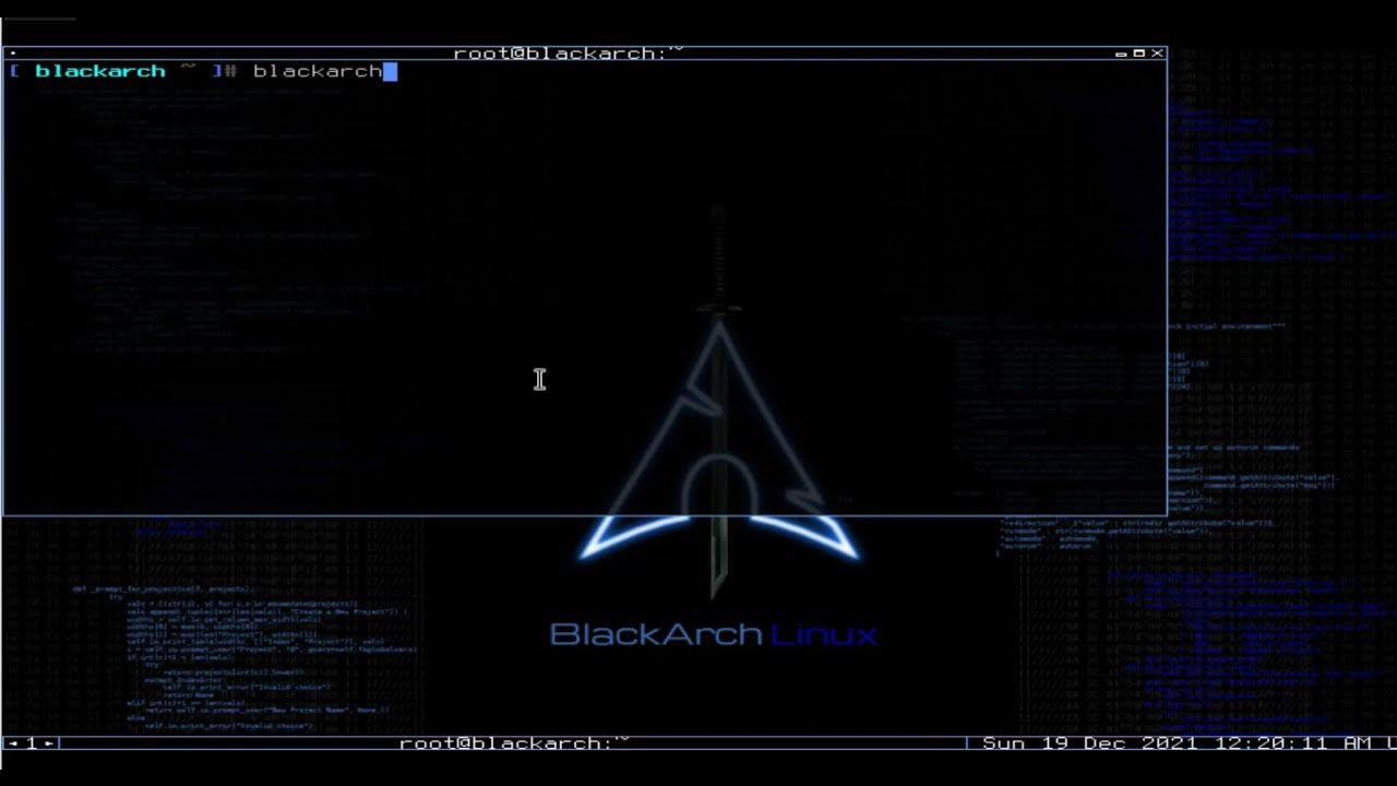 1280x720 Blackarch Your Partition Dev Sda1 Is Not In The Partition List