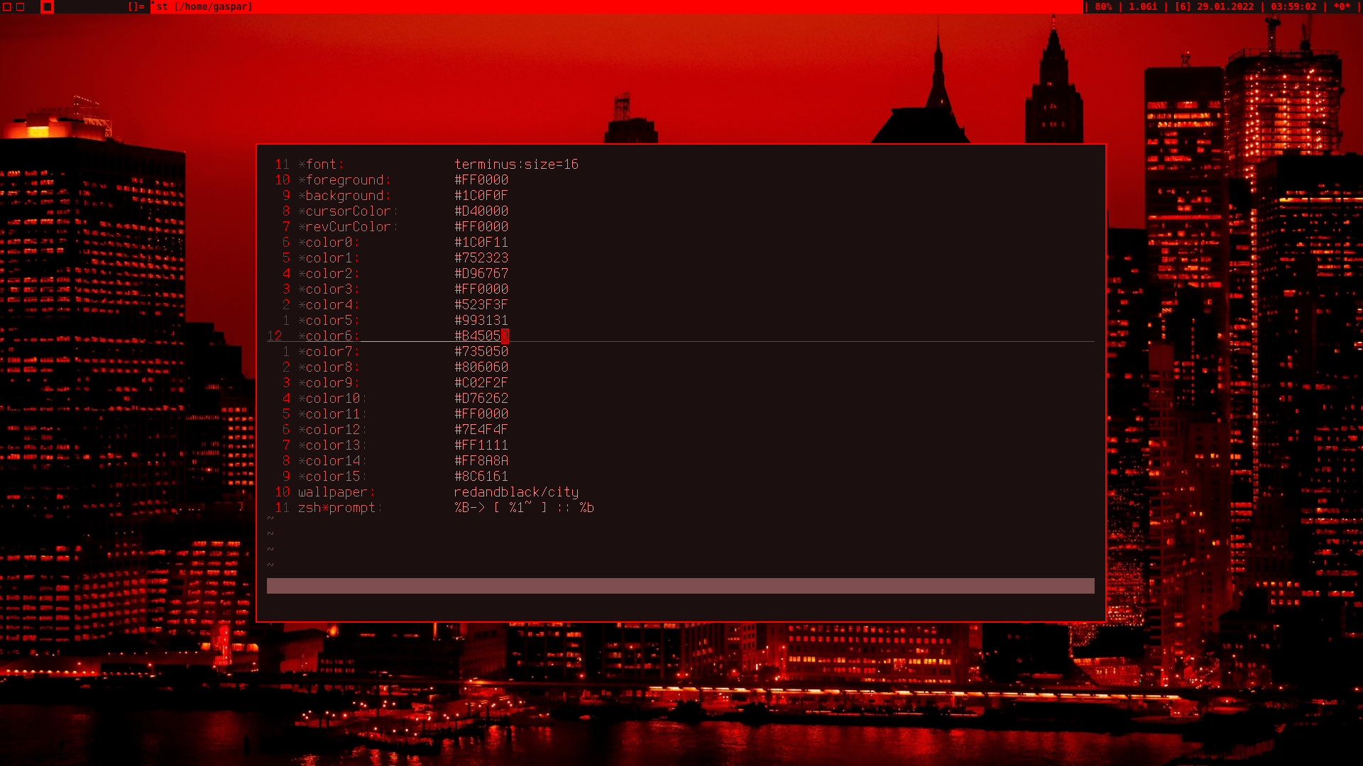 1920x1080 dwm BlackArch R&B style