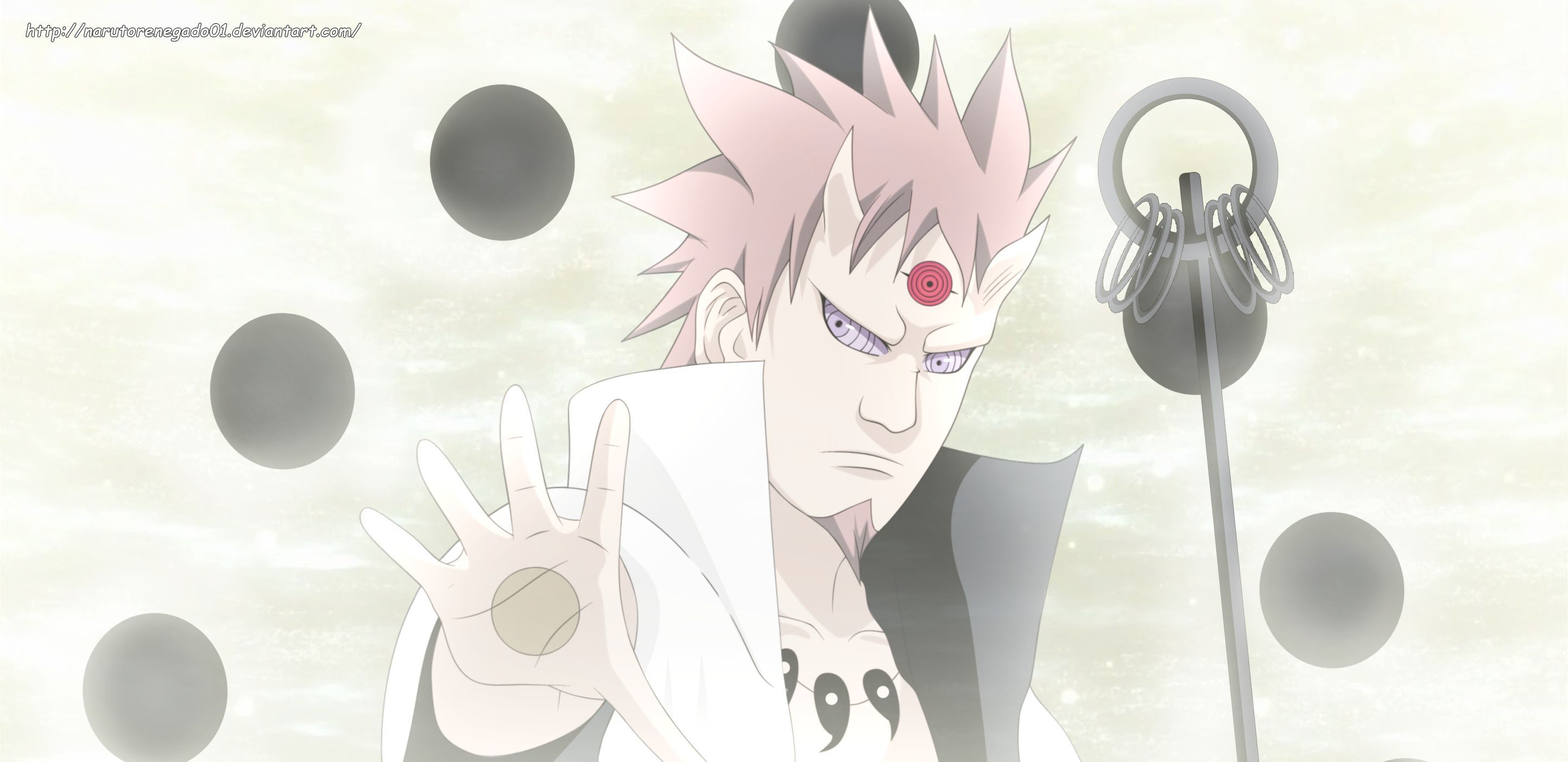2888x1404 HD desktop wallpaper: Anime, Naruto, Hagoromo Ōtsutsuki download free picture