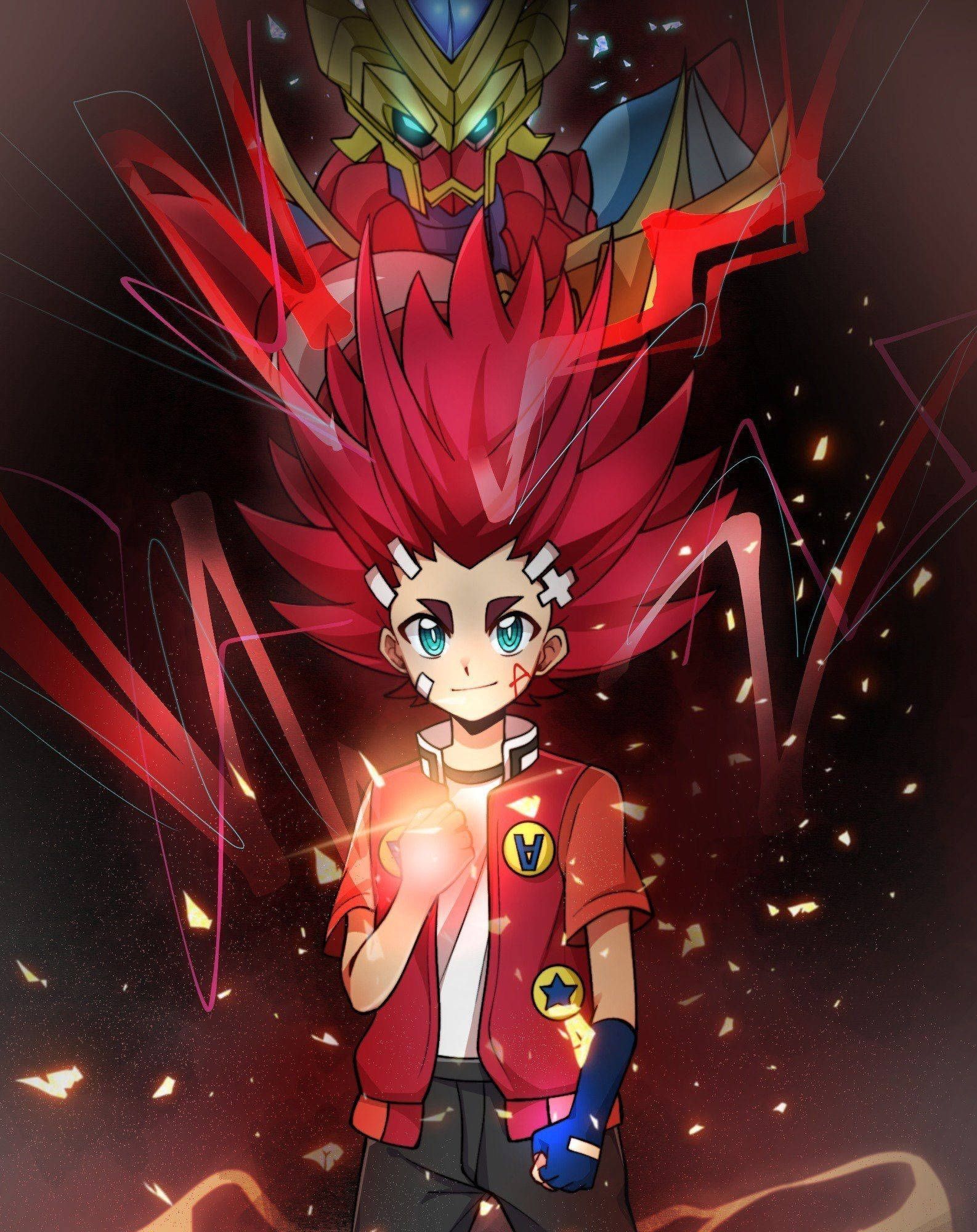 1586x2000 Beyblade Burst Sparking Awakening Wallpaper Download