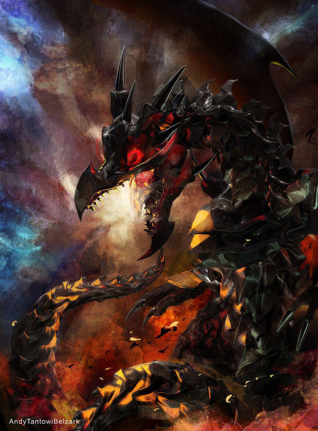1024x1388 Red Eyes Black Dragon Wallpaper