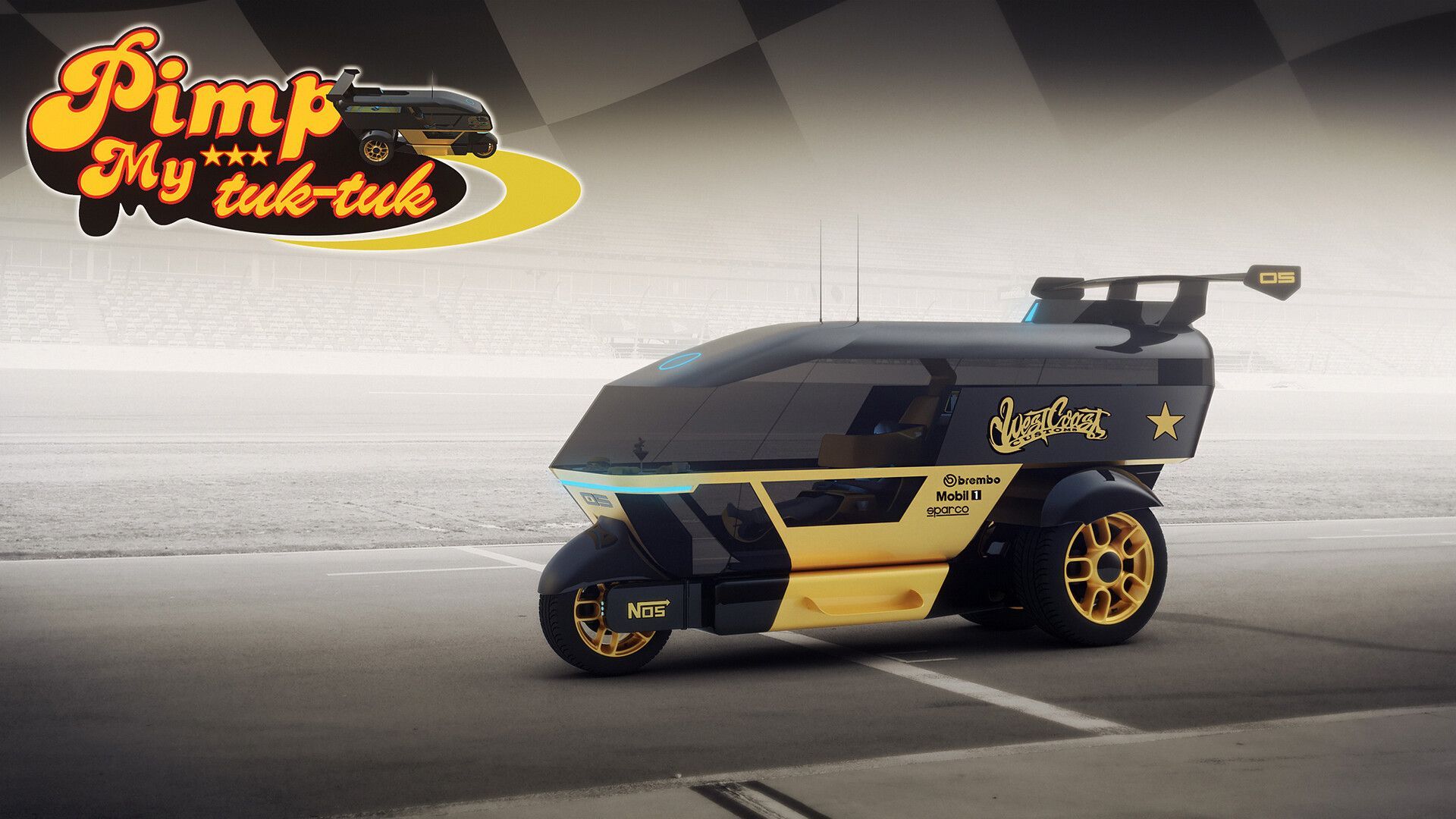 1920x1080 Tuk Tuk Concept