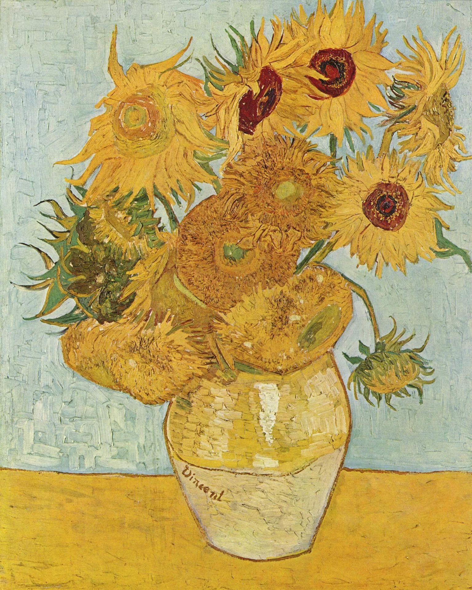 1535x1920 Los girasoles, la enciclopedia libre. Cuadros deco