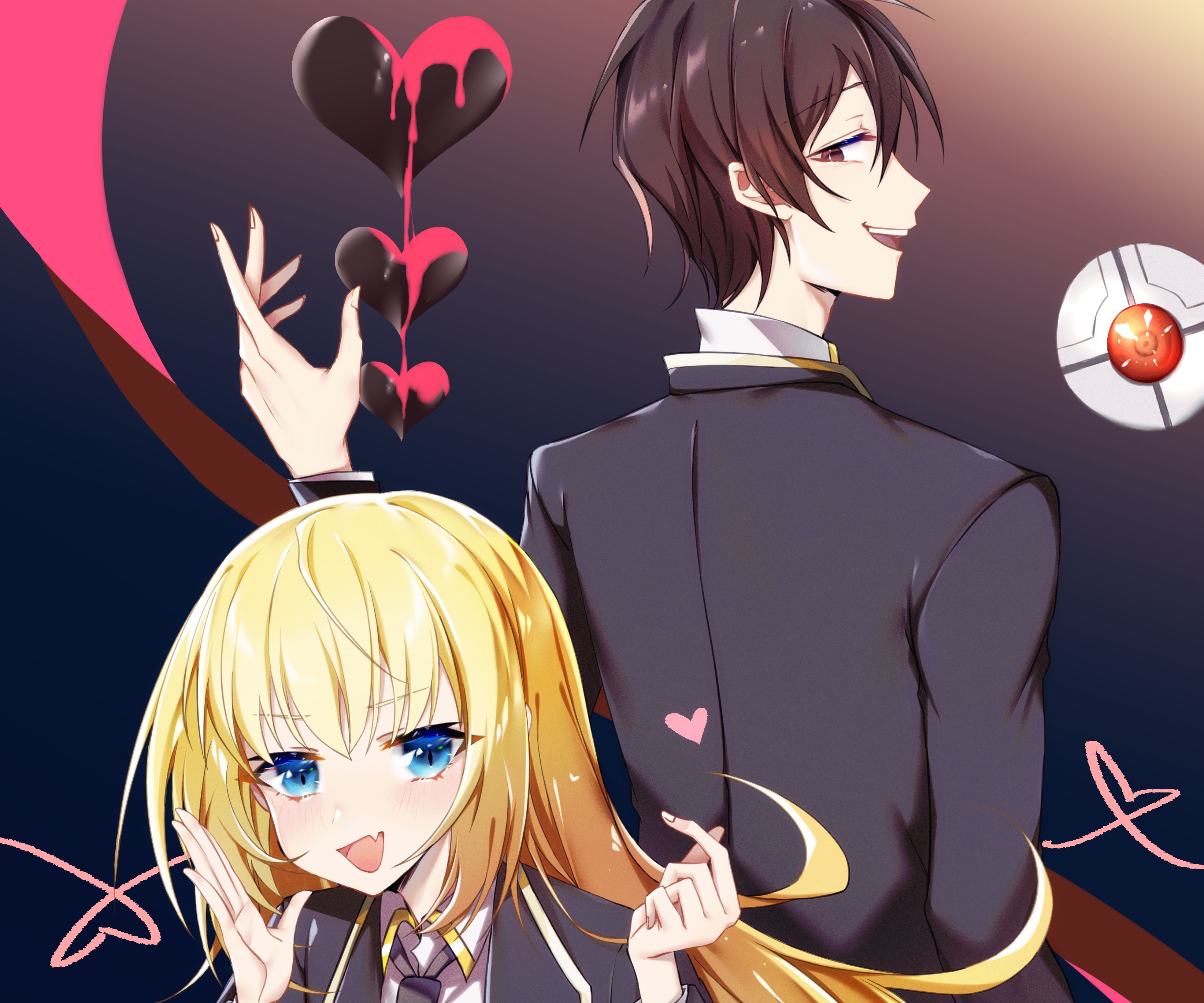 3287x2739 Download Olivia (Trapped In A Dating Sim) Leon Fou Bartfort Anime Trapped In A Dating Sim: The World Of Otome Games Is Tough For Mobs HD Wallpaperx2739