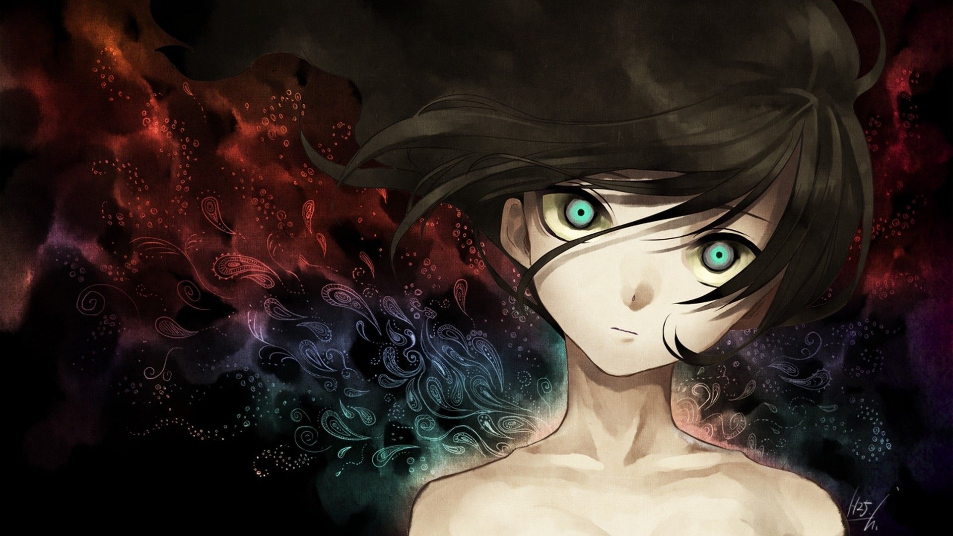 1920x1080 1920x1080 Nightcore, Anime, Girl, Face, Art wallpaper JPG.me!