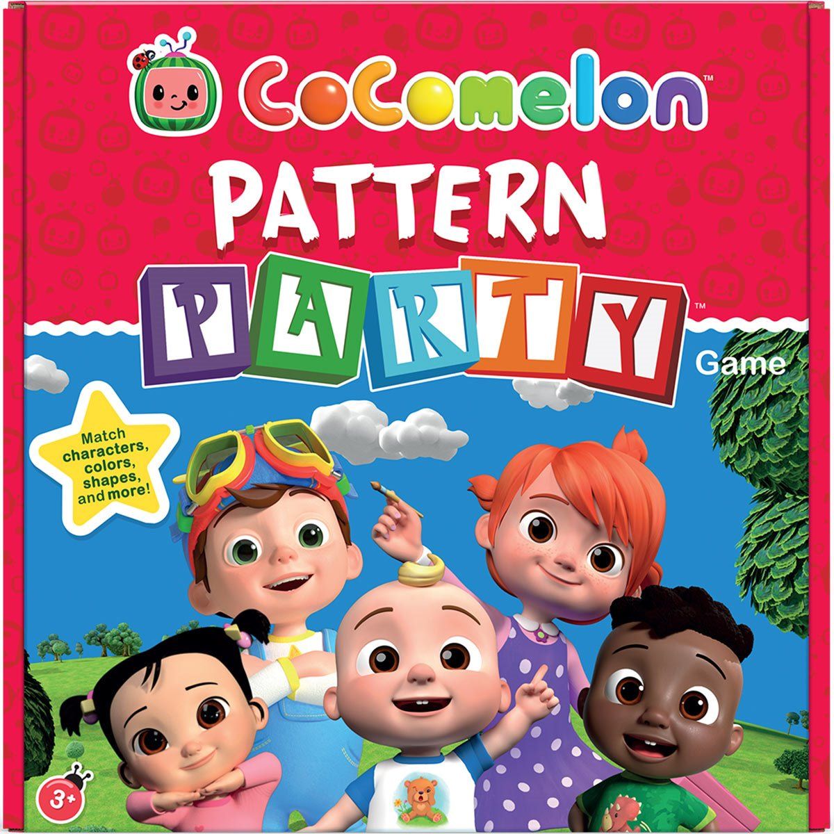 1200x1200 CoComelon Pattern Party Game