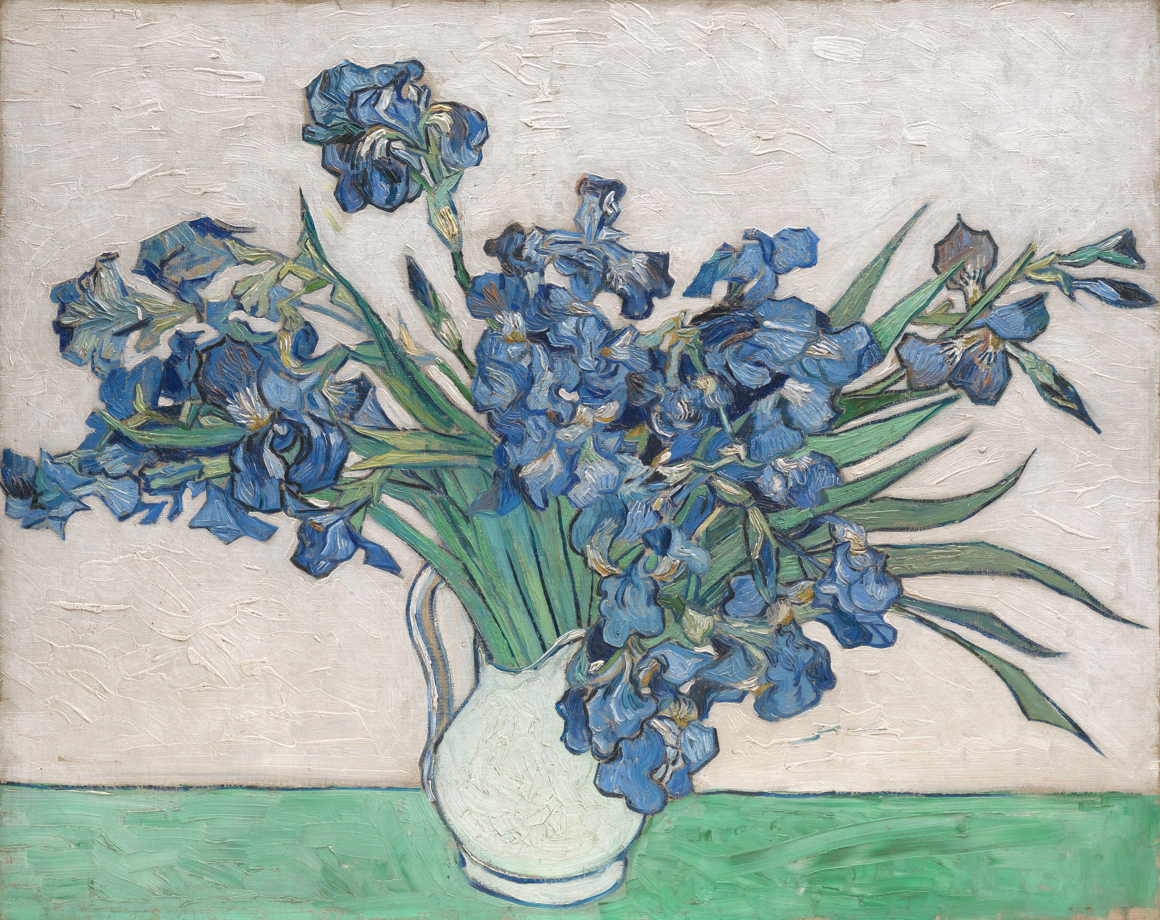 4000x3172 Speakeasy. Van gogh, Iris