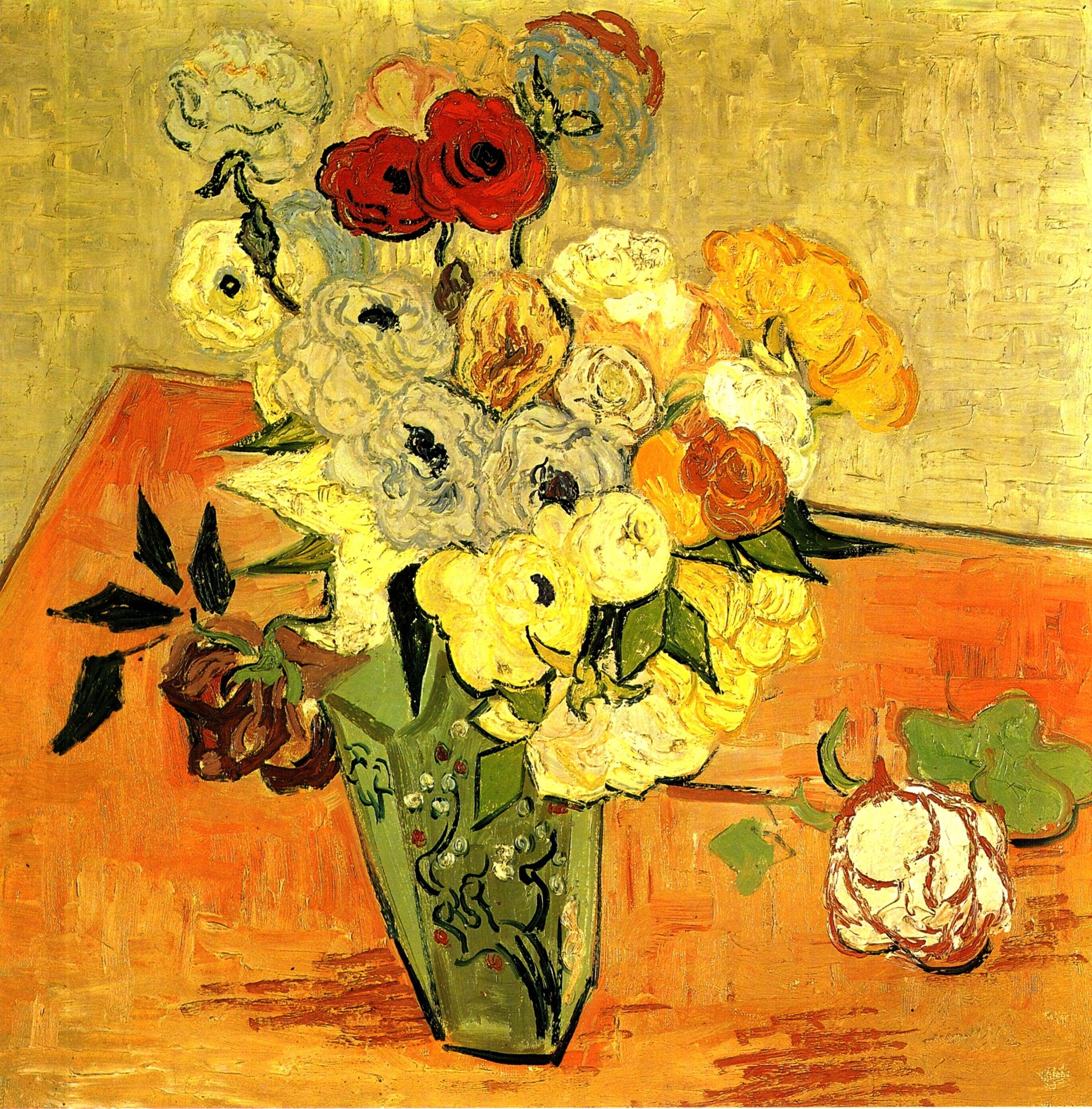 2739x2781 Vase of flowers, 1896
