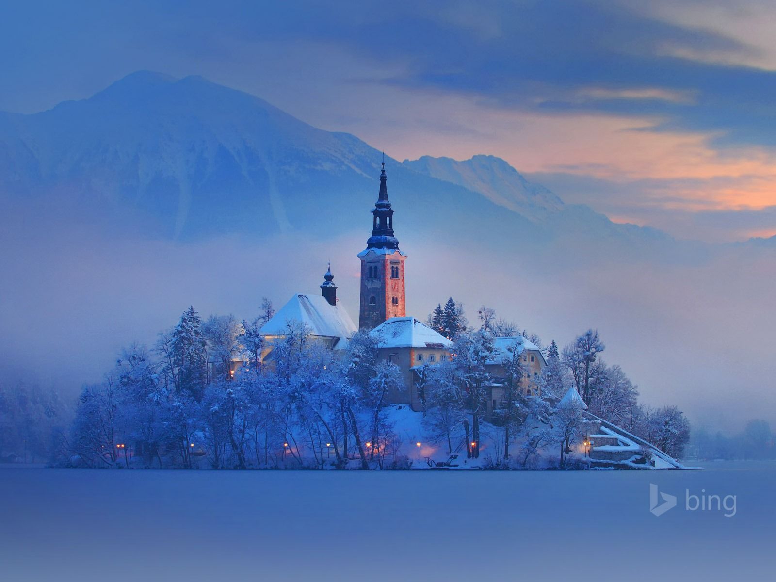 1600x1200 Lake Bled Slovenia 2016 Bing Desktop Wallpaper