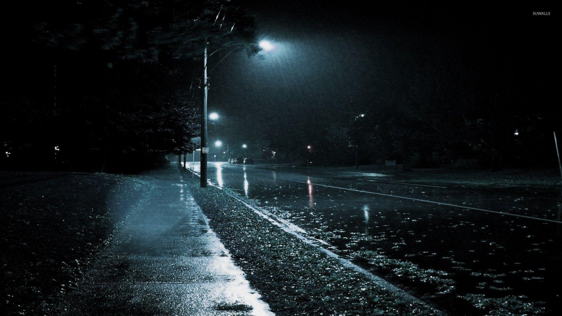 Dark Rainy Night Wallpapers - Top Free Dark Rainy Night Backgrounds