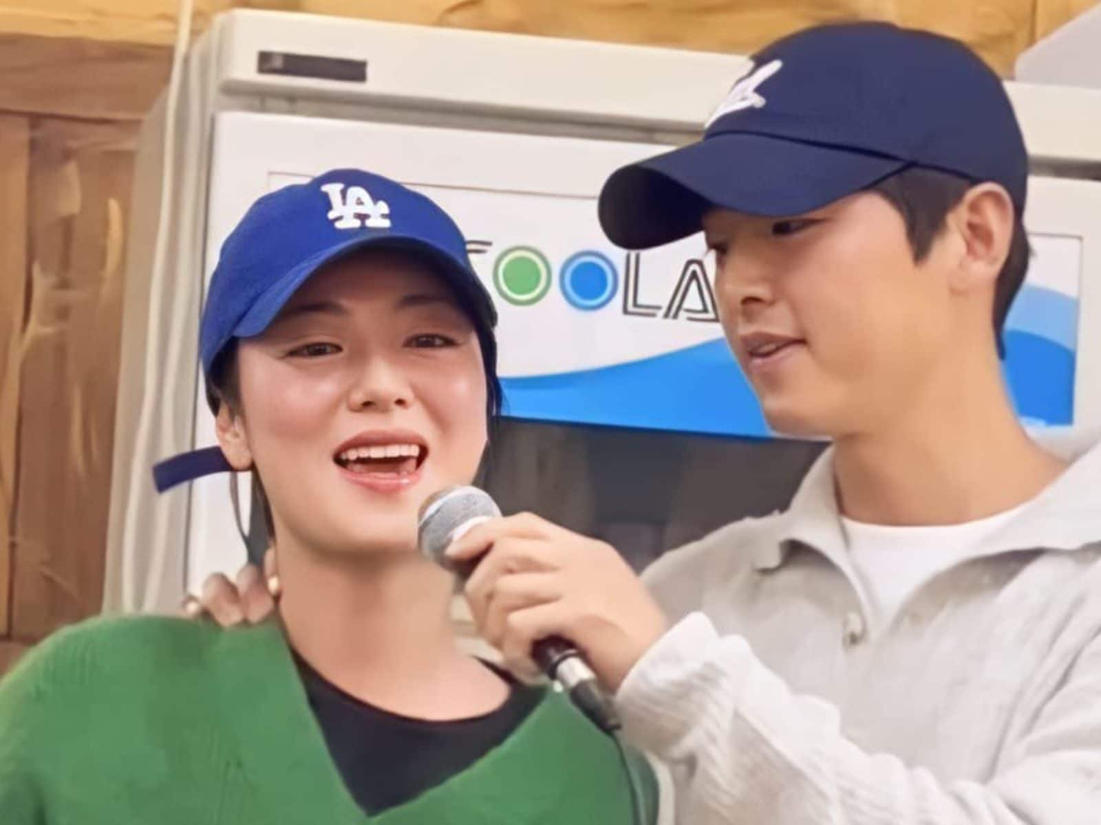 1600x1200 Song Joong Ki Reunites With Jeon Yeo Been At Vincenzo Wrap Party After 2 Years, Pokes Fun At Co Stars