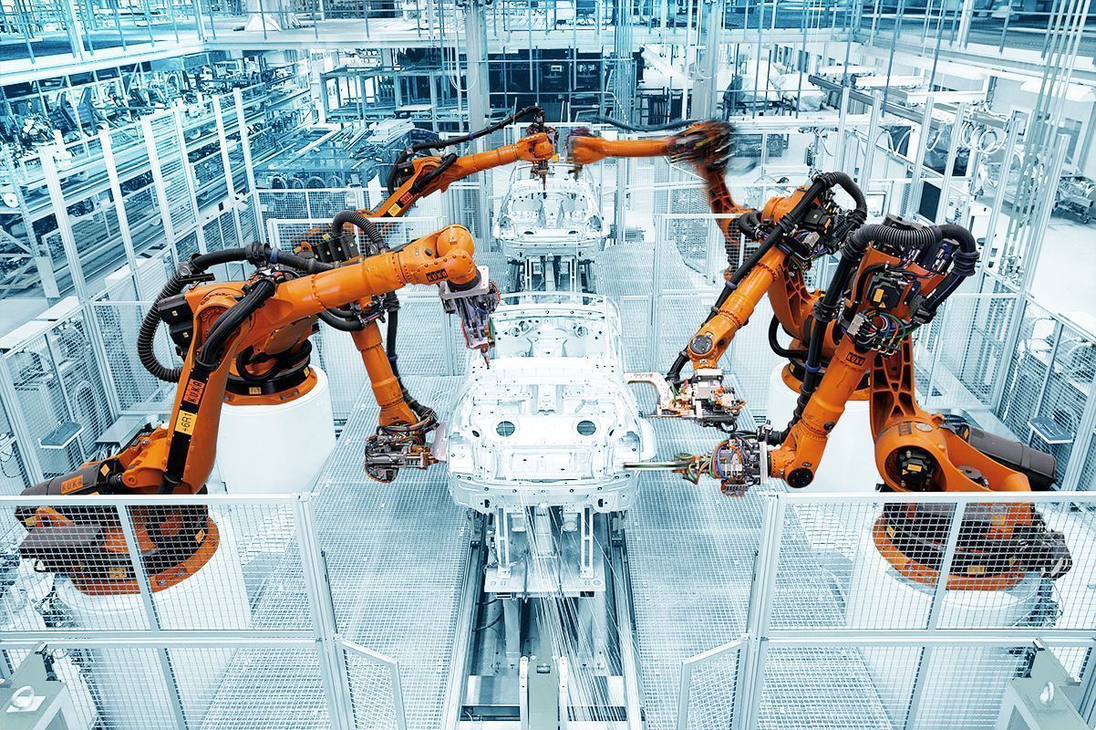 industrial robotics wallpaper