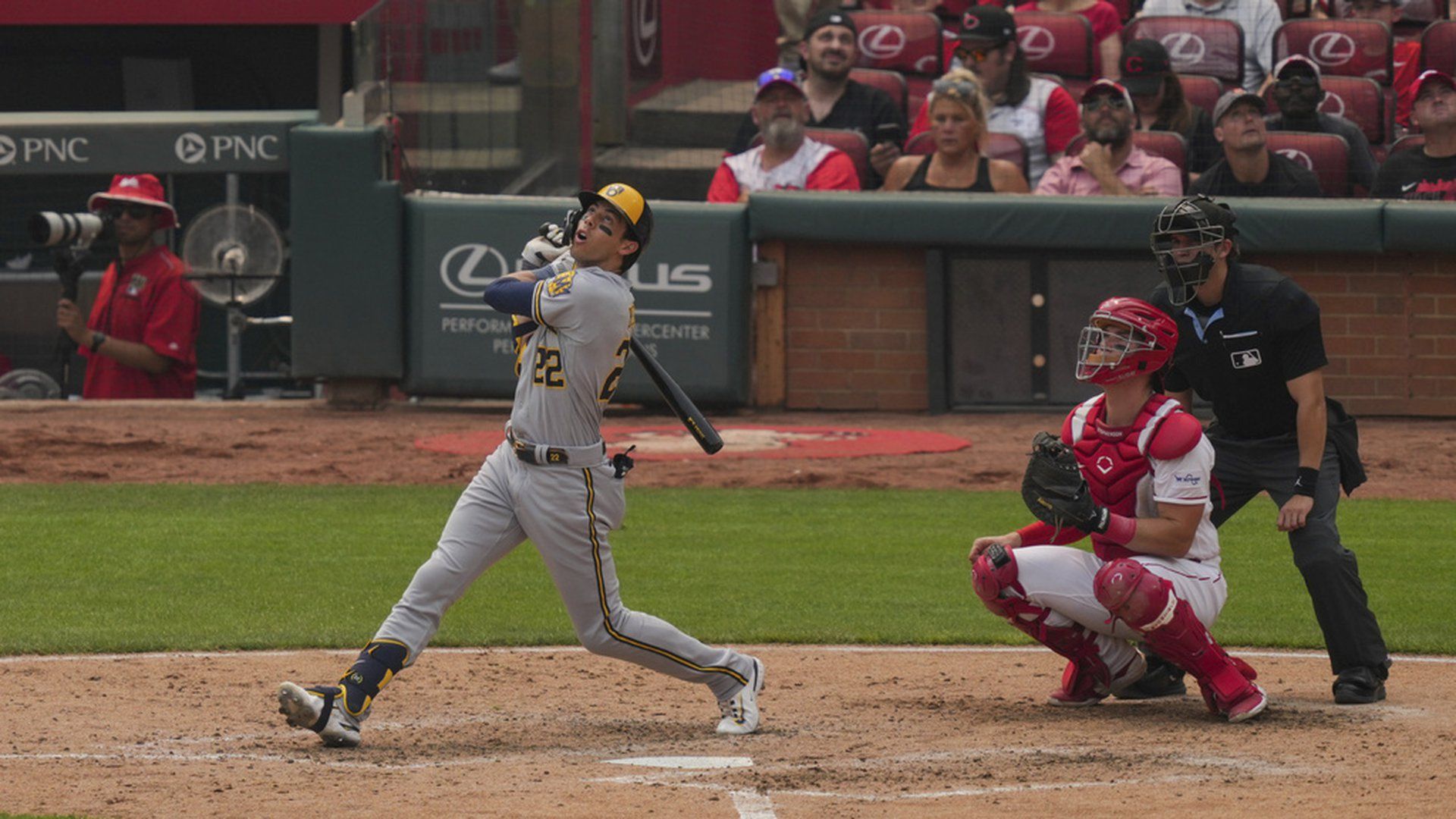 Gorgeous Christian Yelich Brewers Highlights Photo Art Gorgeous Christian Yelich Brewers Highlights Photo Art